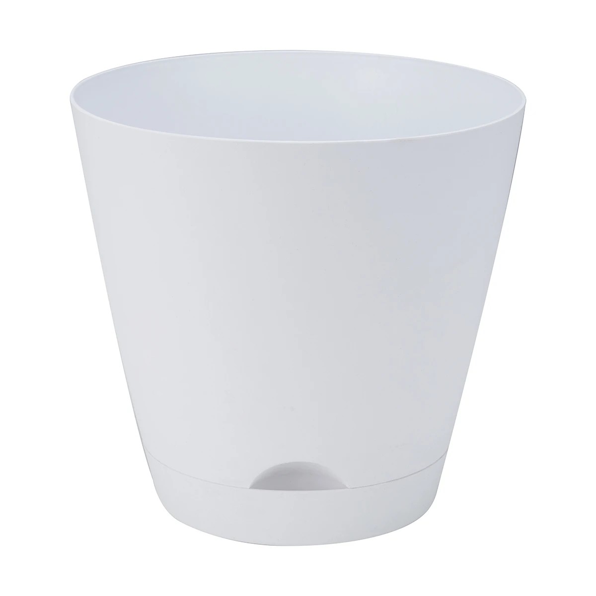 1 35cm Plastic Pot - White, 1 of 5