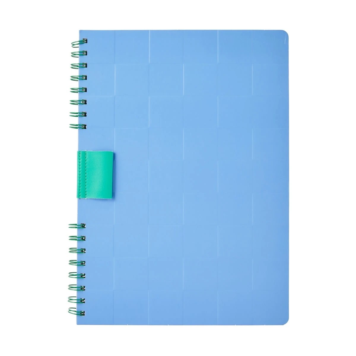 1 A4 Notebook Split Deboss - Blue, 1 of 4