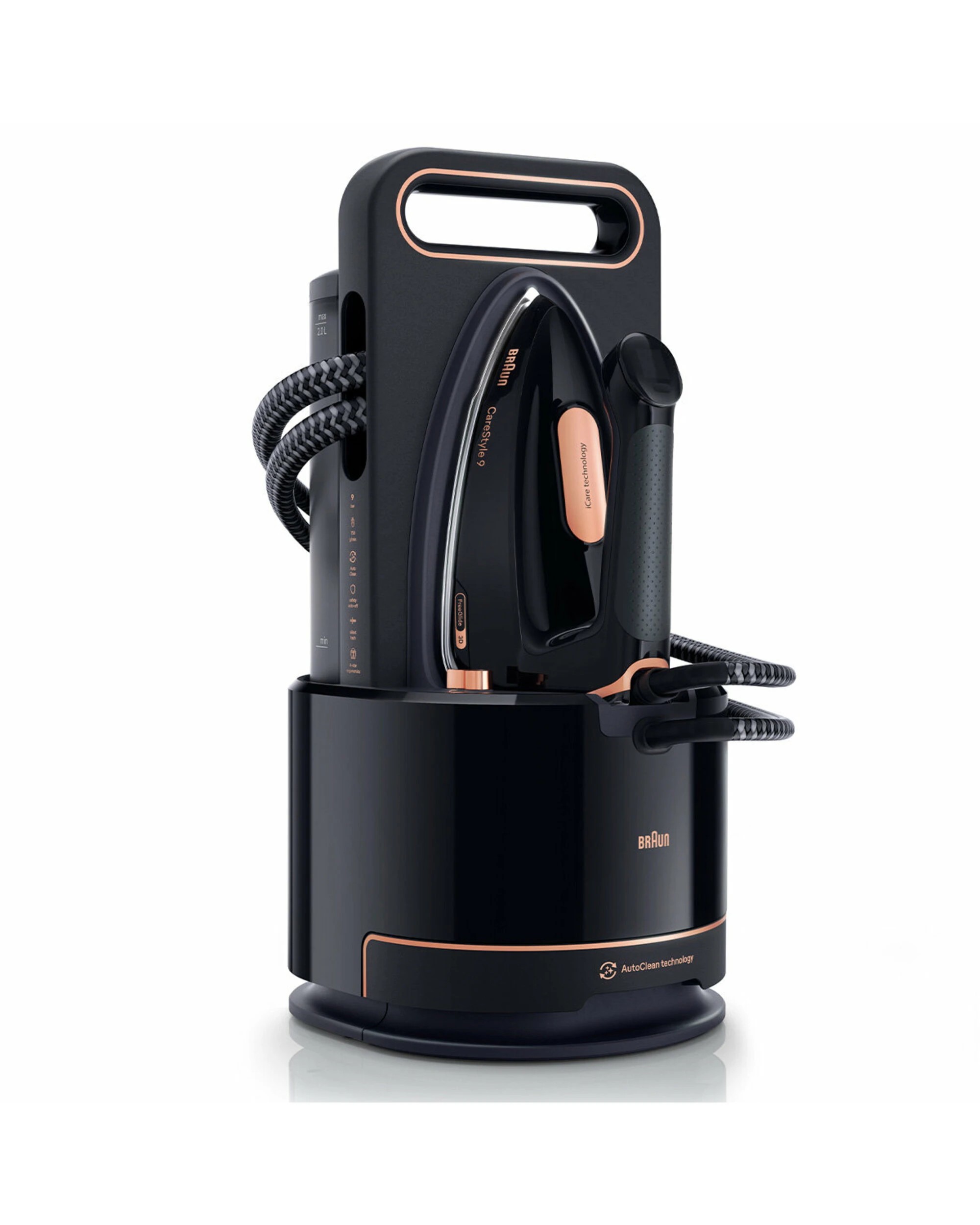 2 Braun CareStyle 9 Two-in-One Garment Steamer Station, 2 of 5