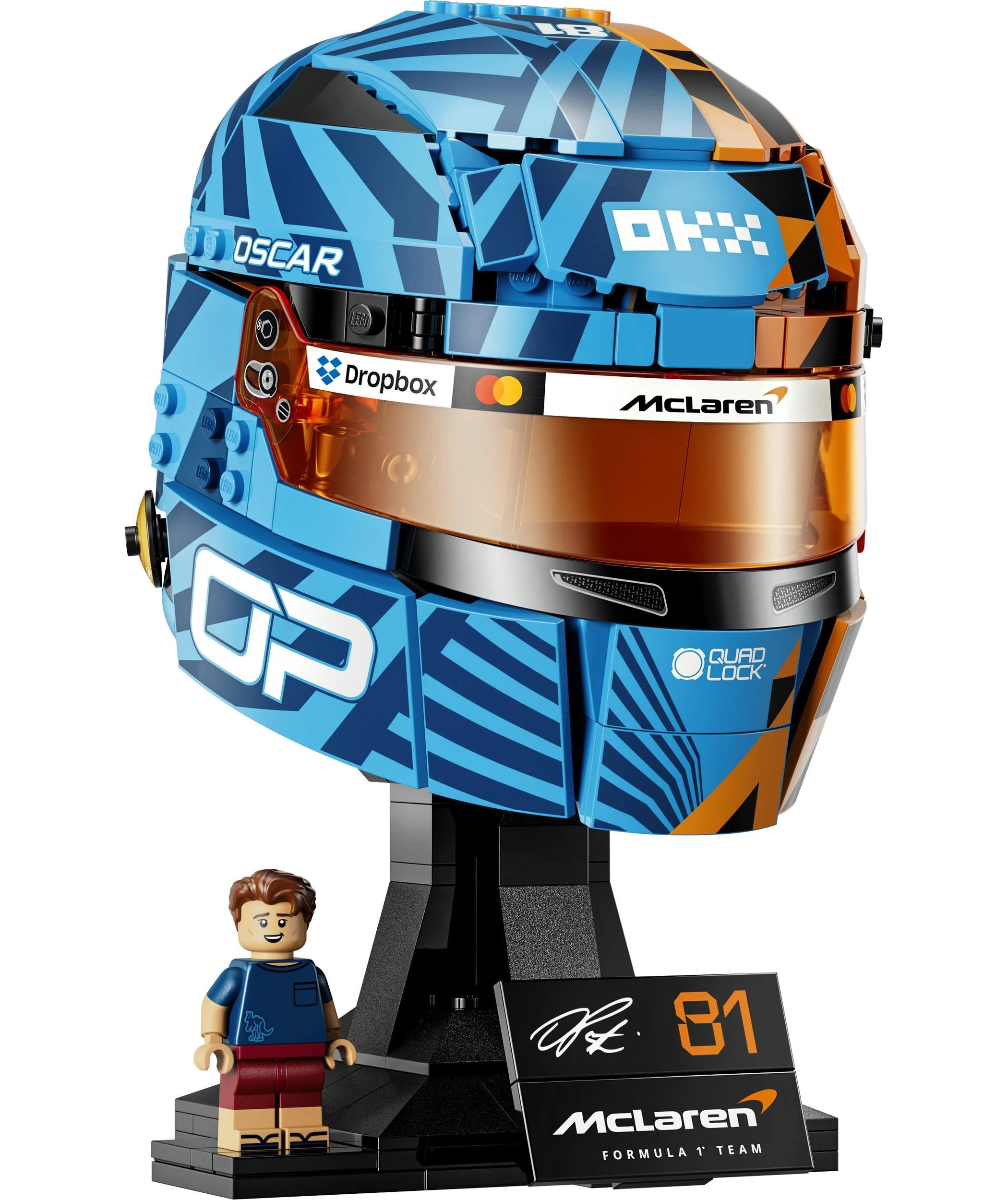 2 LEGO Editions McLaren Mastercard F1 Team Oscar Piastri Helmet 43017, 2 of 10