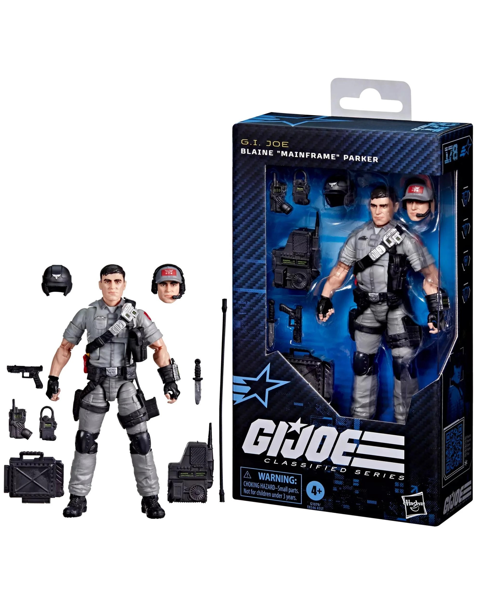 1 G.I. Joe Classified Series: #178 Blaine "Mainframe" Parker Action Figure, 1 of 5