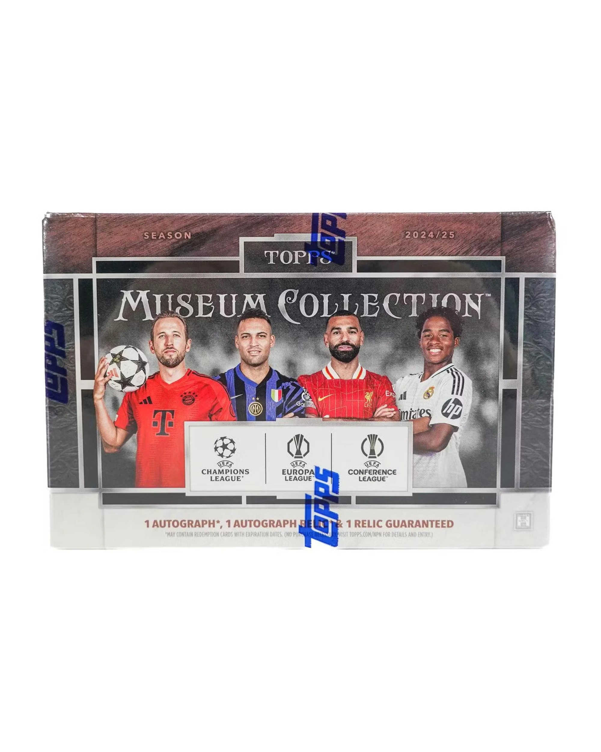 1 Topps UEFA Club Competitions 2024/2025 Museum Soccer Hobby Box, 1 of 3