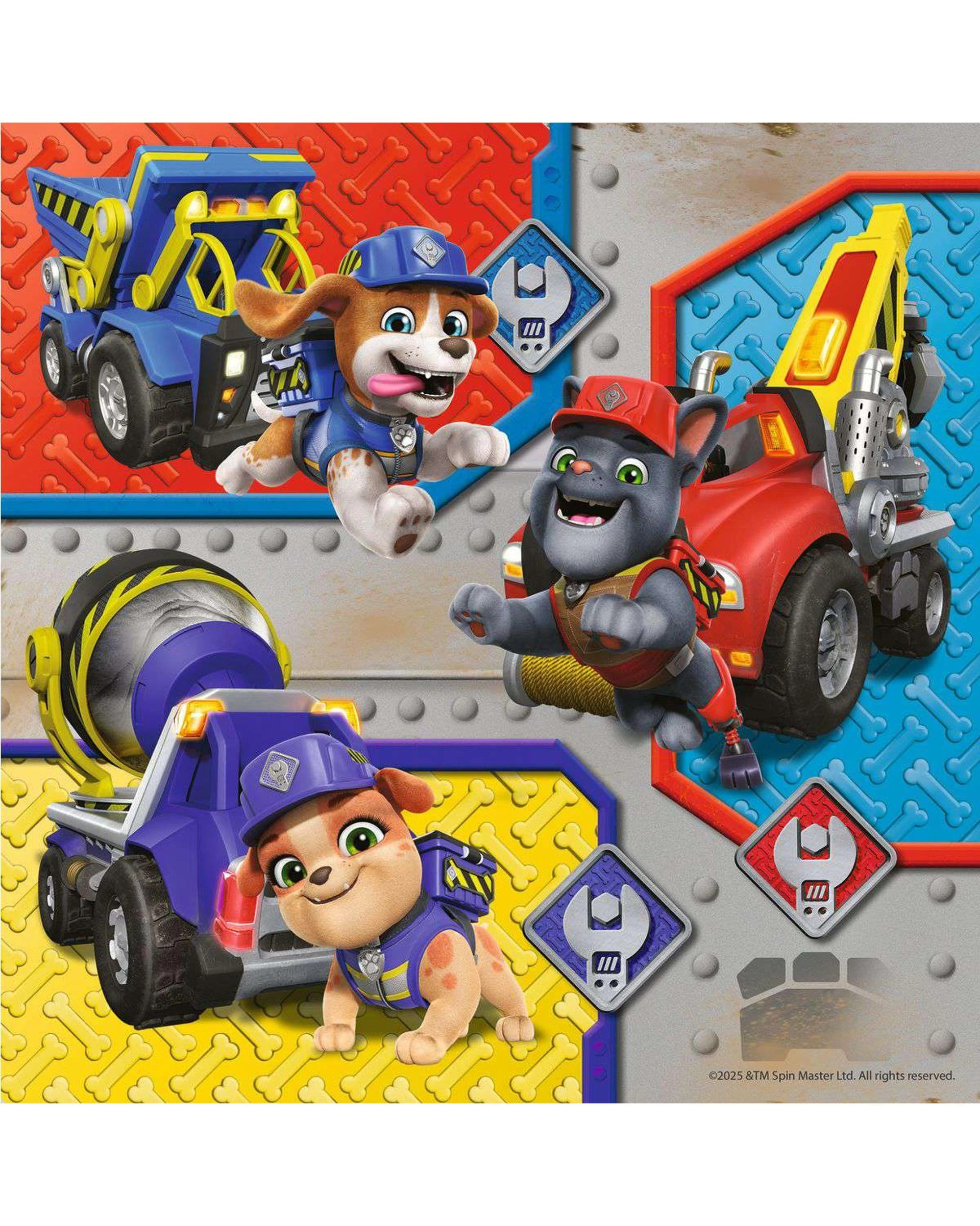 Ravensburger Paw Patrol Rubble and Crew 3 x 49 Piece Jigsaw Puzzle - Kmart
