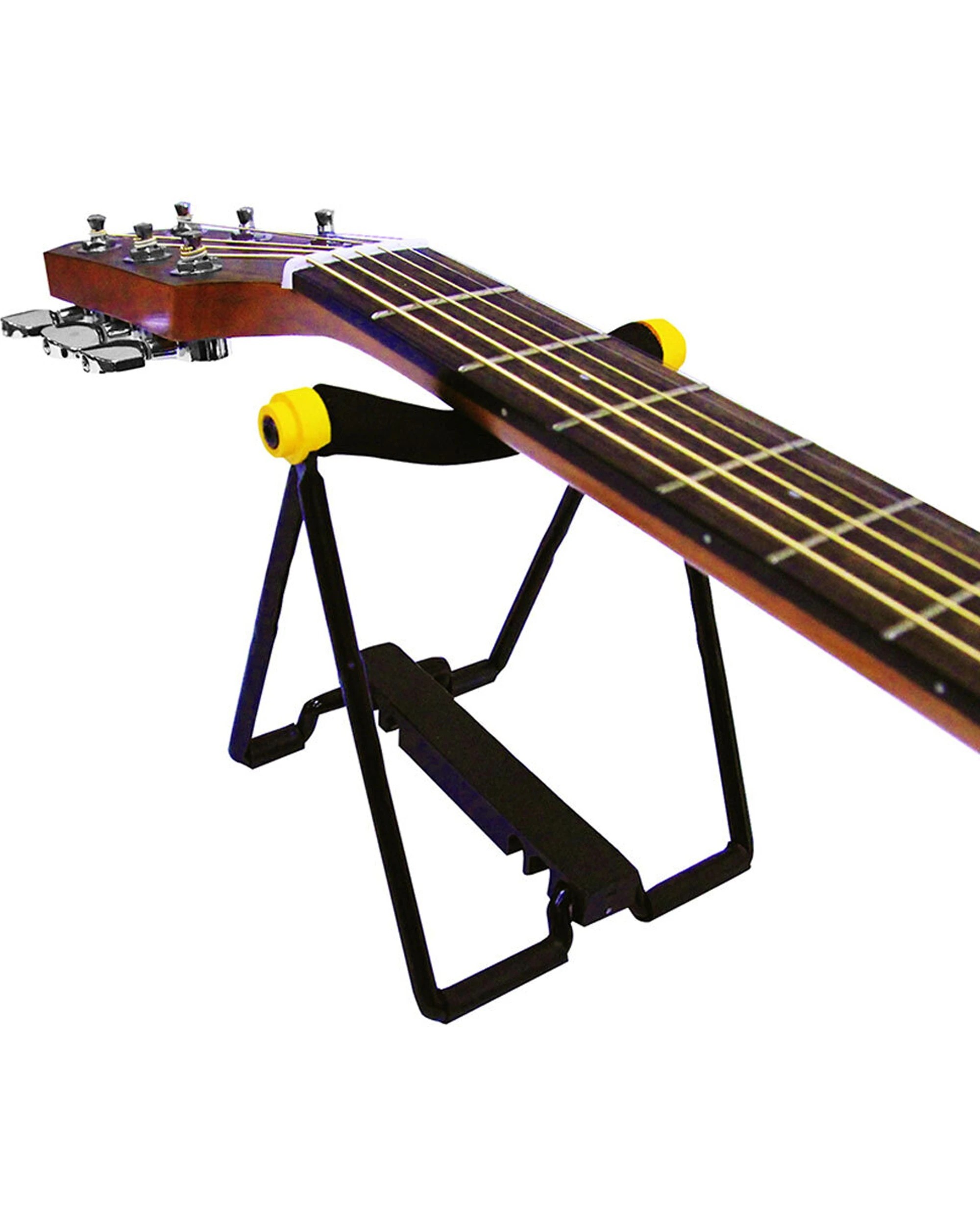 2 Hercules Maintenance Neck Cradle Stand Holder Rack For Guitar And String Musical Instruments - Black, 2 of 3