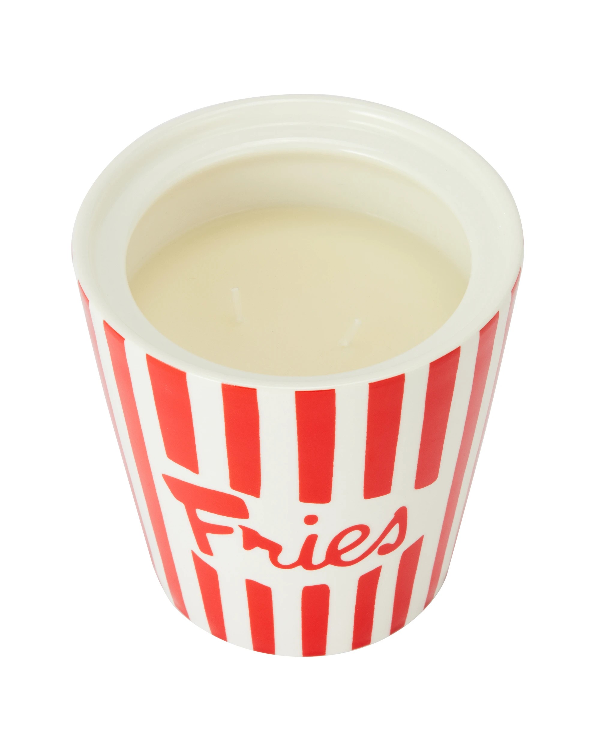 2 Ceramic Fries Candle, 2 of 6