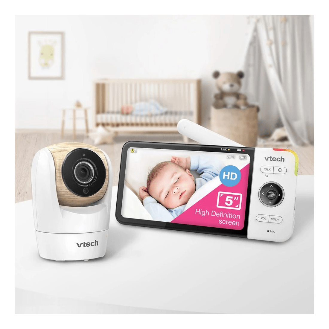 3 VTech 5" HD Pan and Tilt Baby Monitor BM5750HD, 3 of 3