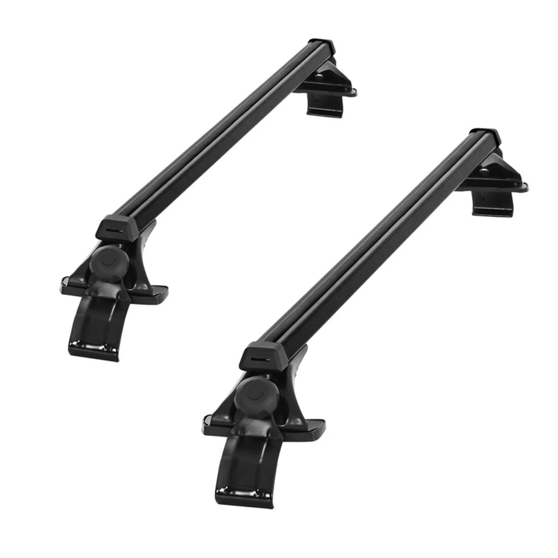 3 Giantz Universal Car Roof Racks Pod Aluminium Cross Bars Brackets 145cm - Black, 3 of 5
