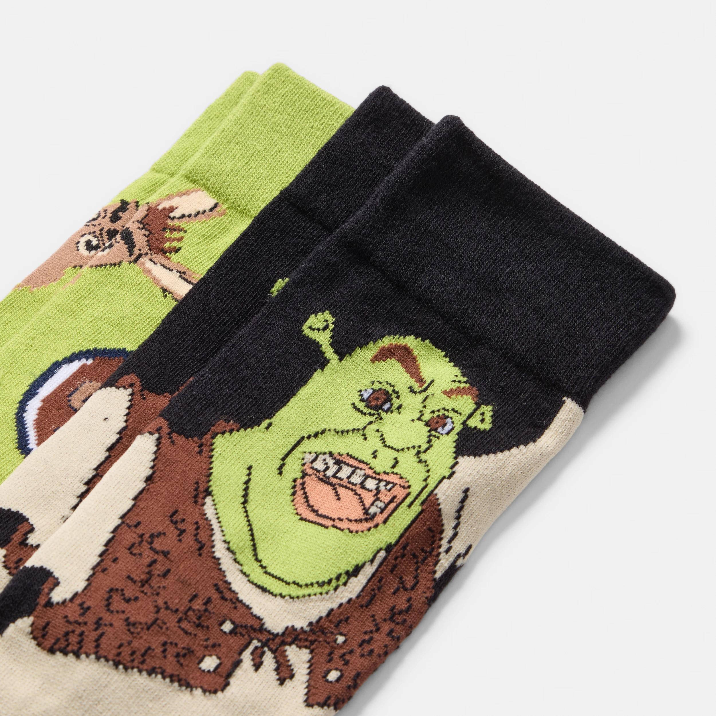2 2 Pack Shrek License Socks 2PK SHREK, 2 of 3