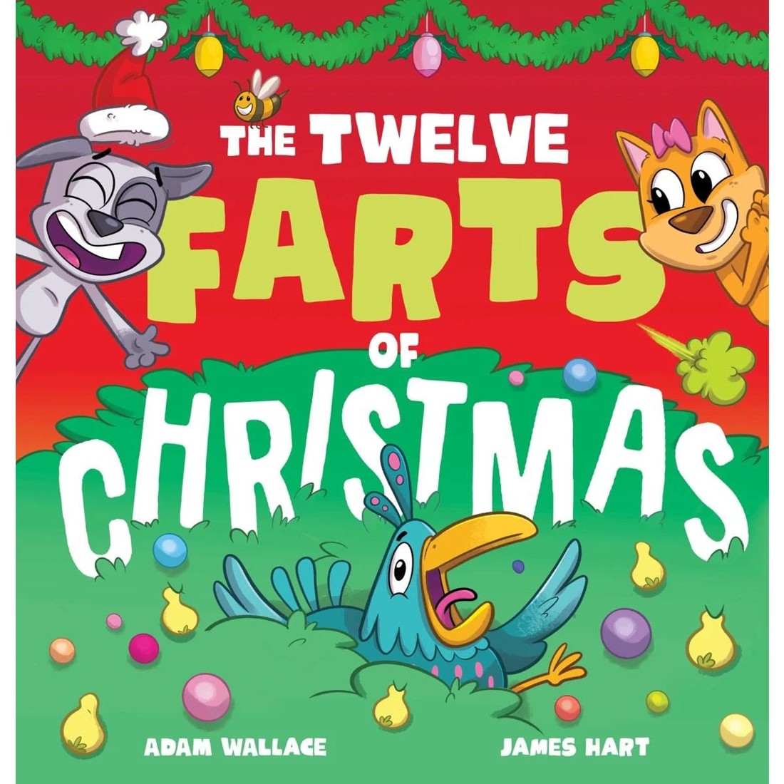 1 The Twelve Farts of Christmas by Adam Wallace - Book, 1 of 1