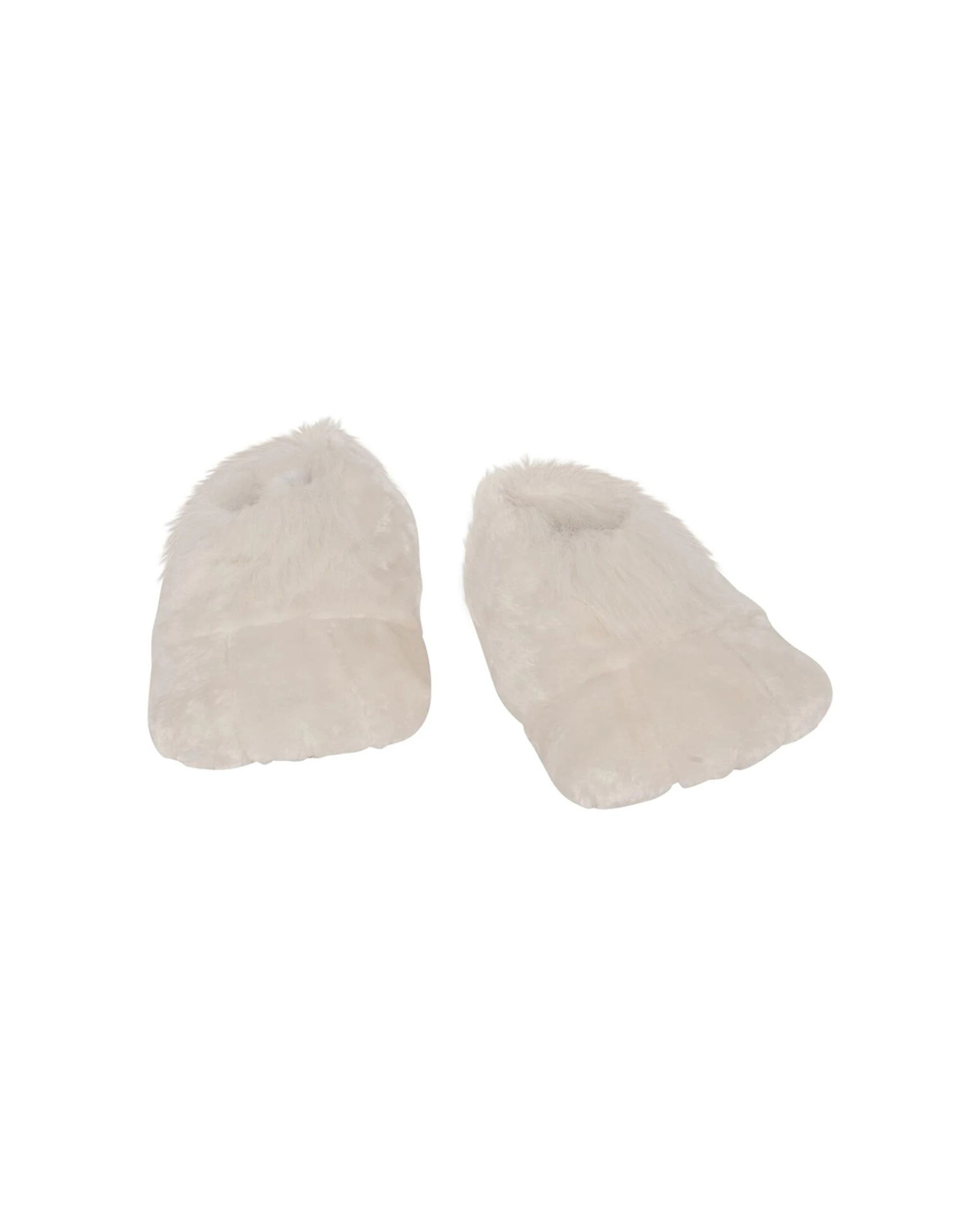 1 Rubies Bunny Shoes Costume Party Feet Accessory Adult - White, 1 of 2