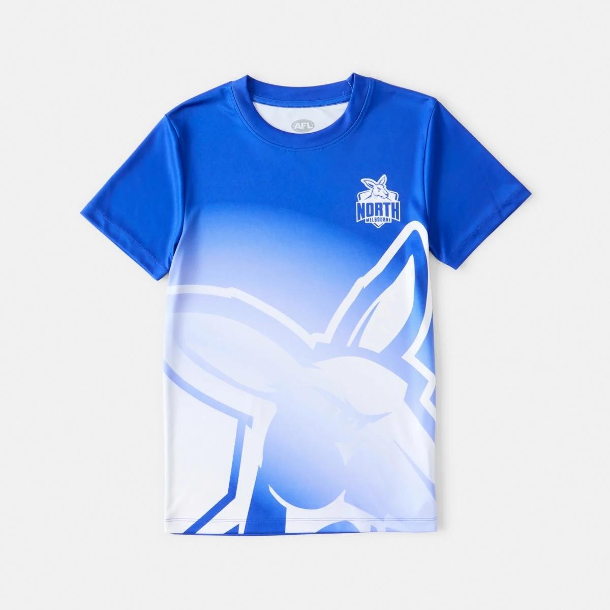 9 Official AFL Kids Training T-shirt Kangaroos, 9 of 10