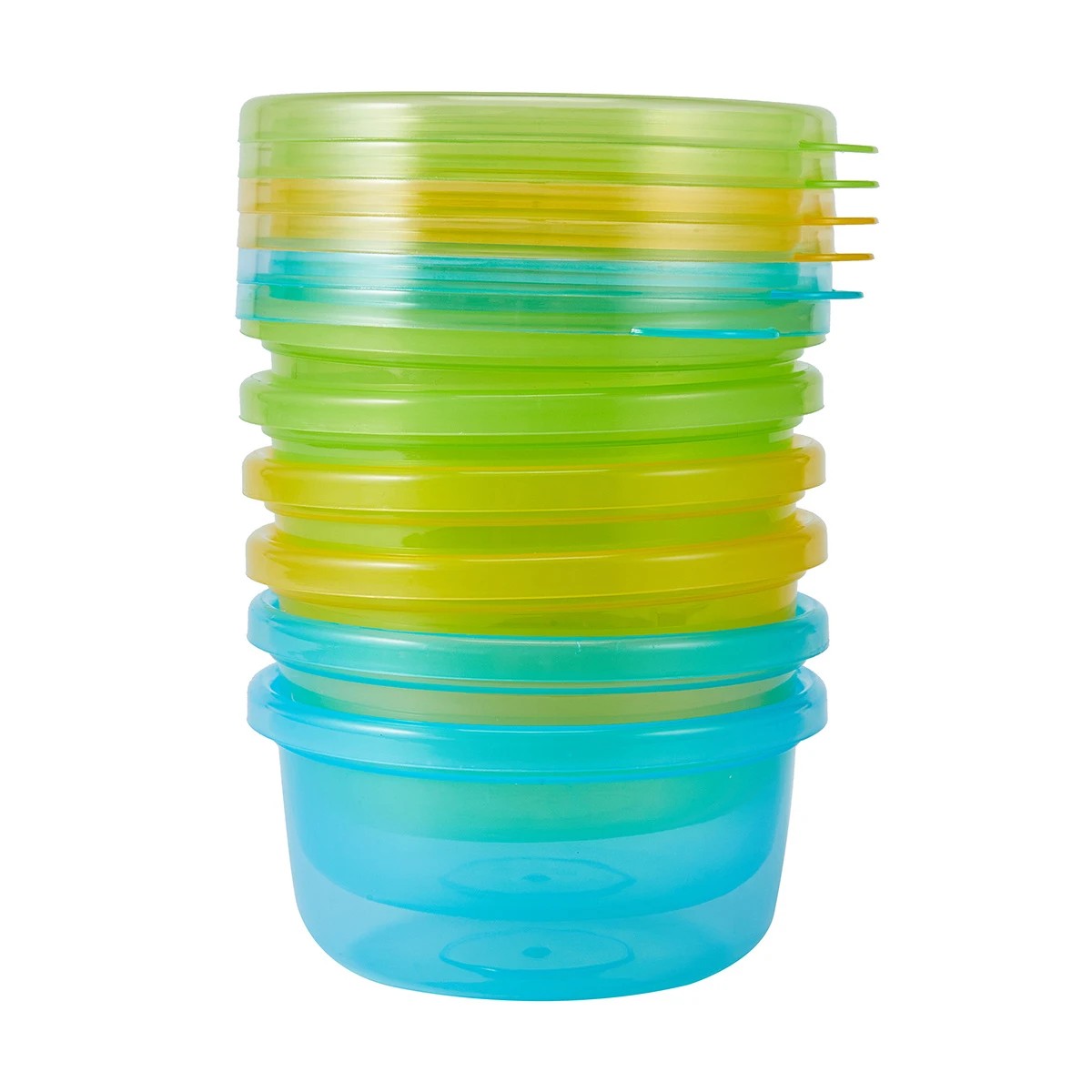 5 6 Pack Reusable Bowls with Lids, 5 of 6