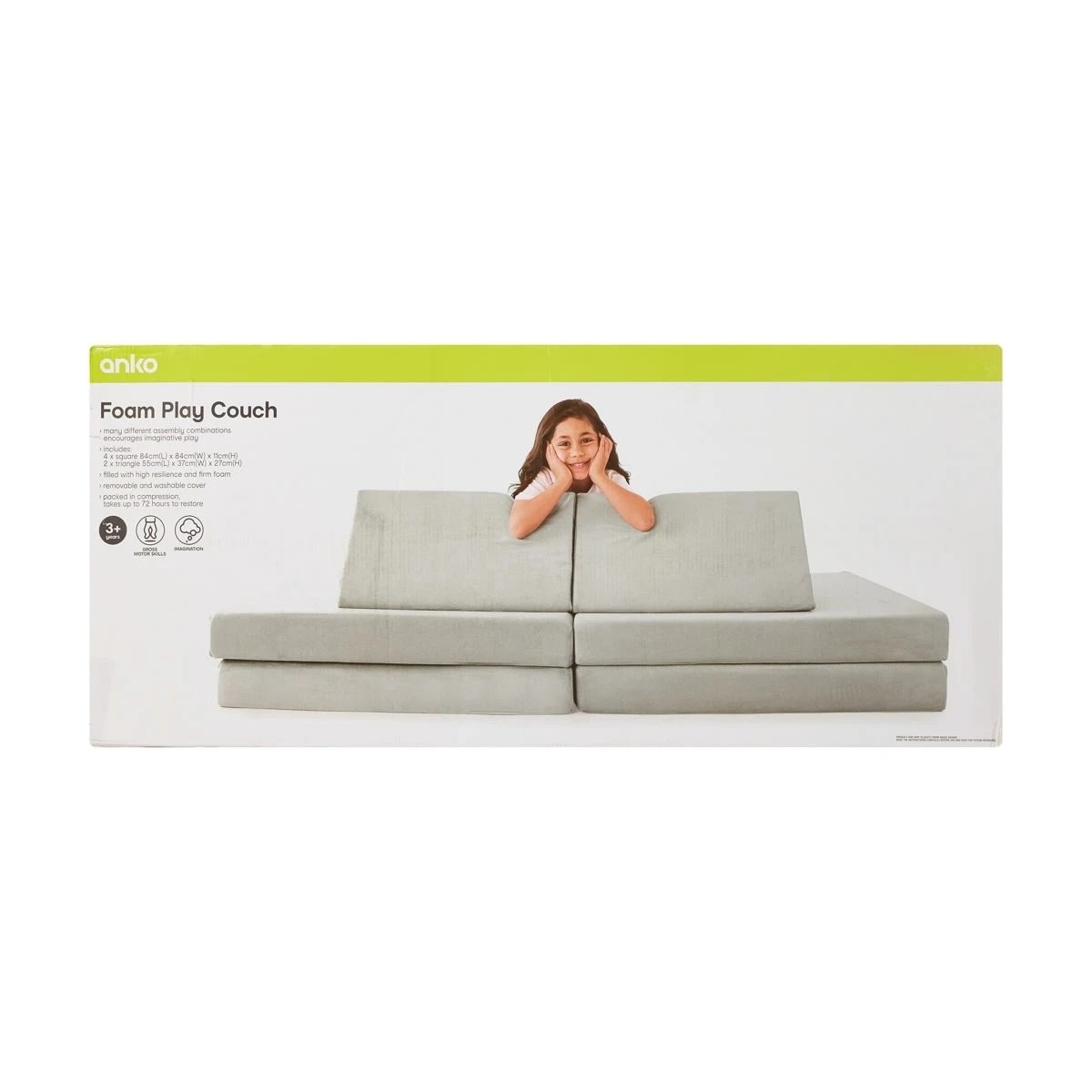8 Foam Play Couch, 8 of 9