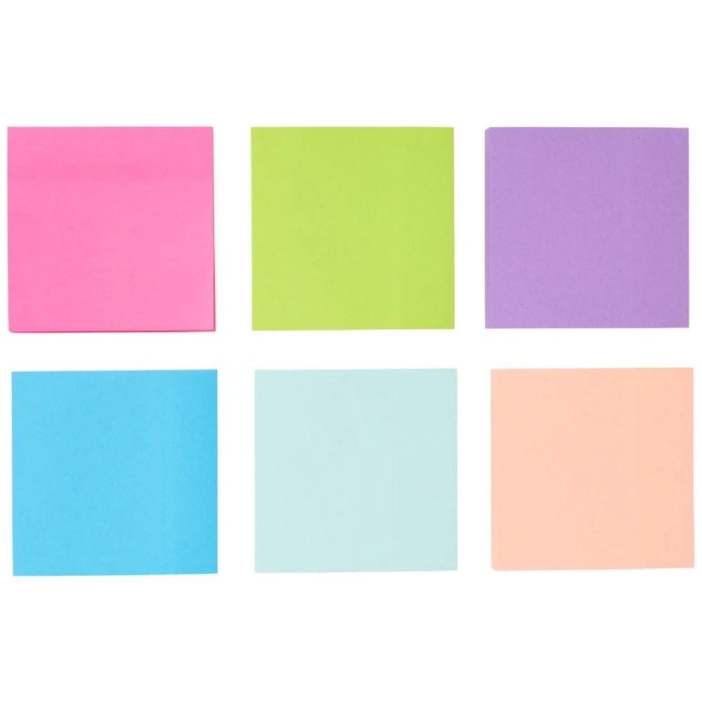 3 J.Burrows Stick-It Notes 76x76mm Carnivale 12 Pack, 3 of 4