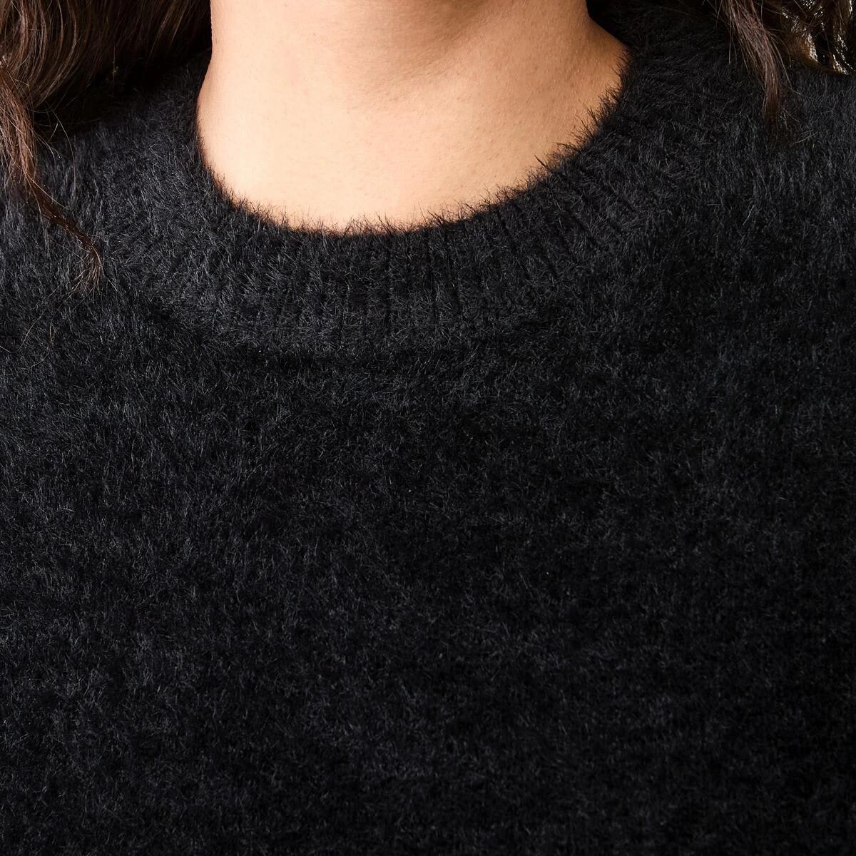 5 Eyelash Jumper Black, 5 of 6