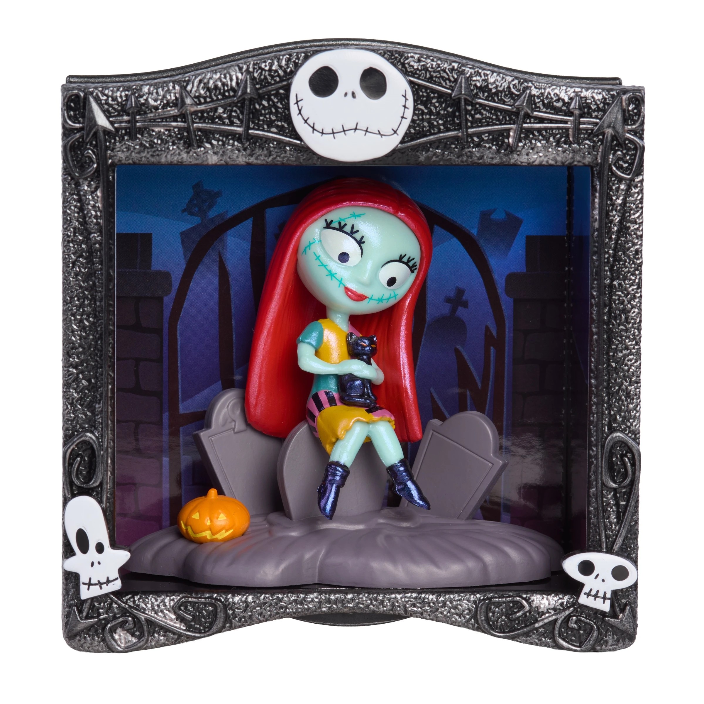 4 HAPPY HAUL Disney Tim Burton’s The Nightmare Before Christmas Spooky Scenes Scene Setters Collectible Diorama Figure - Assorted, 4 of 9