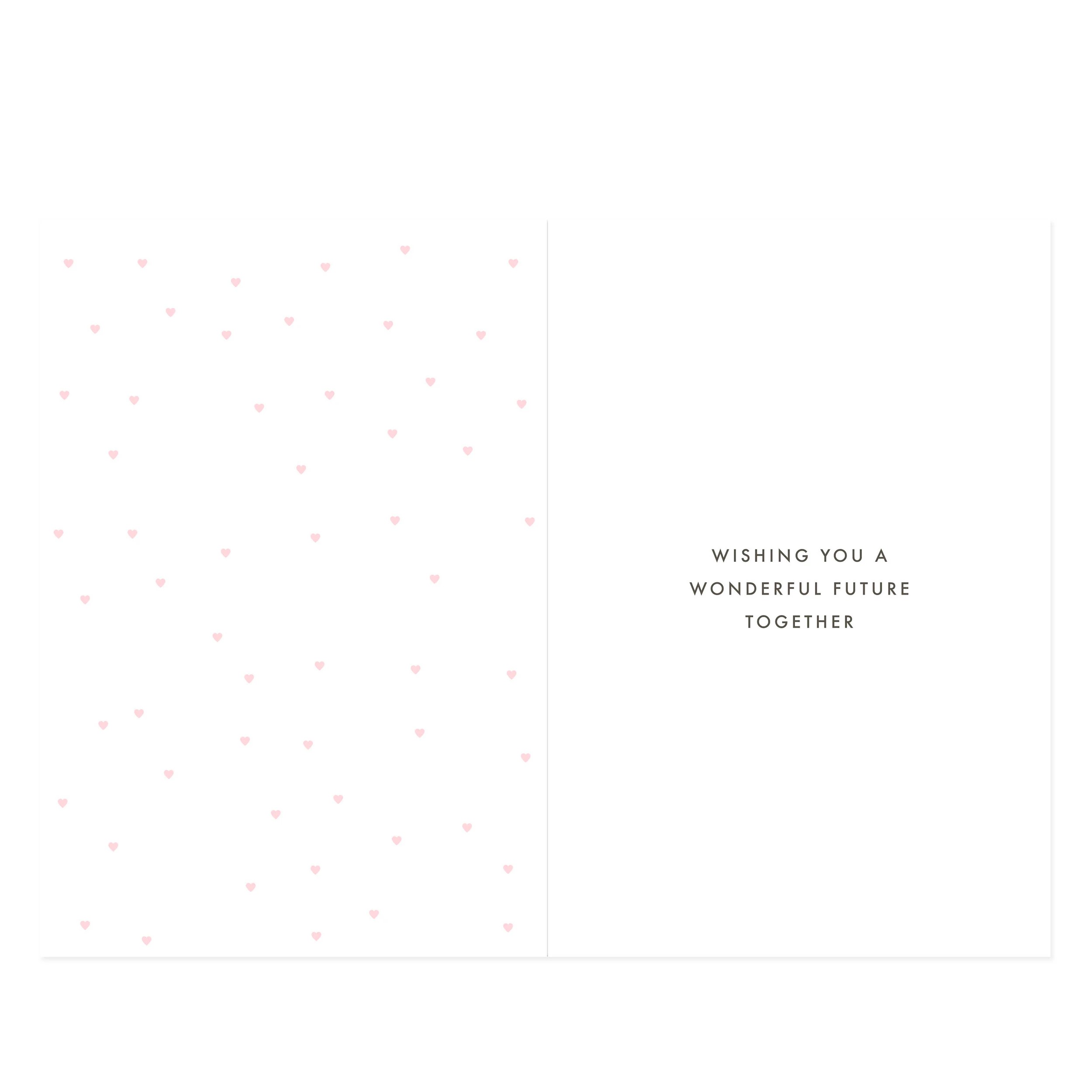 2 Hallmark Wedding Card - Gold Hearts, 2 of 3