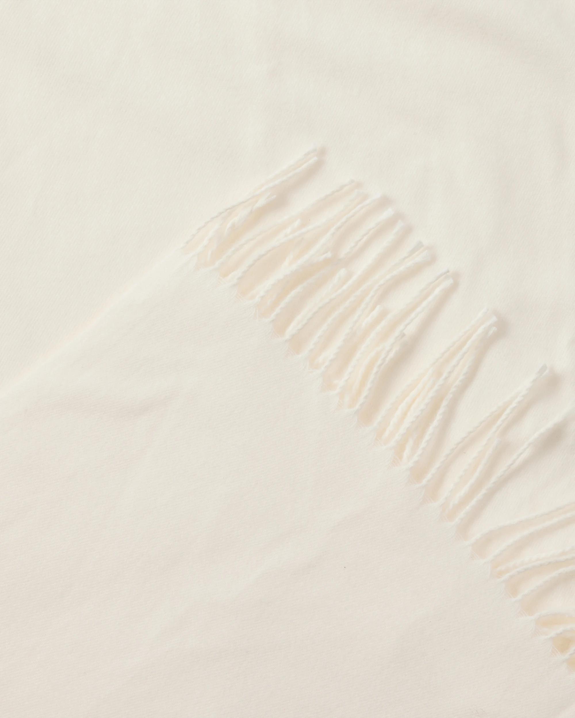 2 Brushed Wrap Scarf Cld White, 2 of 3