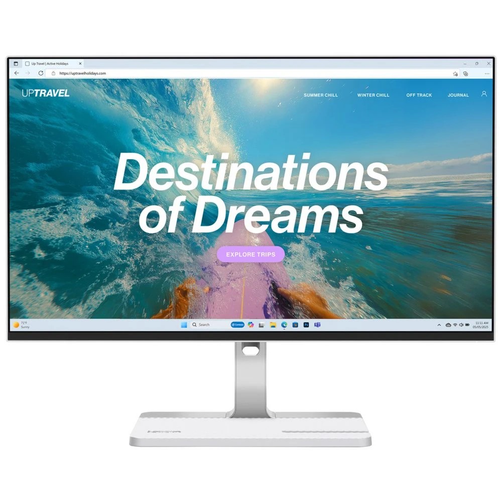 1 Lenovo 24" FHD 144Hz 1ms IPS USB-C 75W PD Monitor L24D-4C, 1 of 8