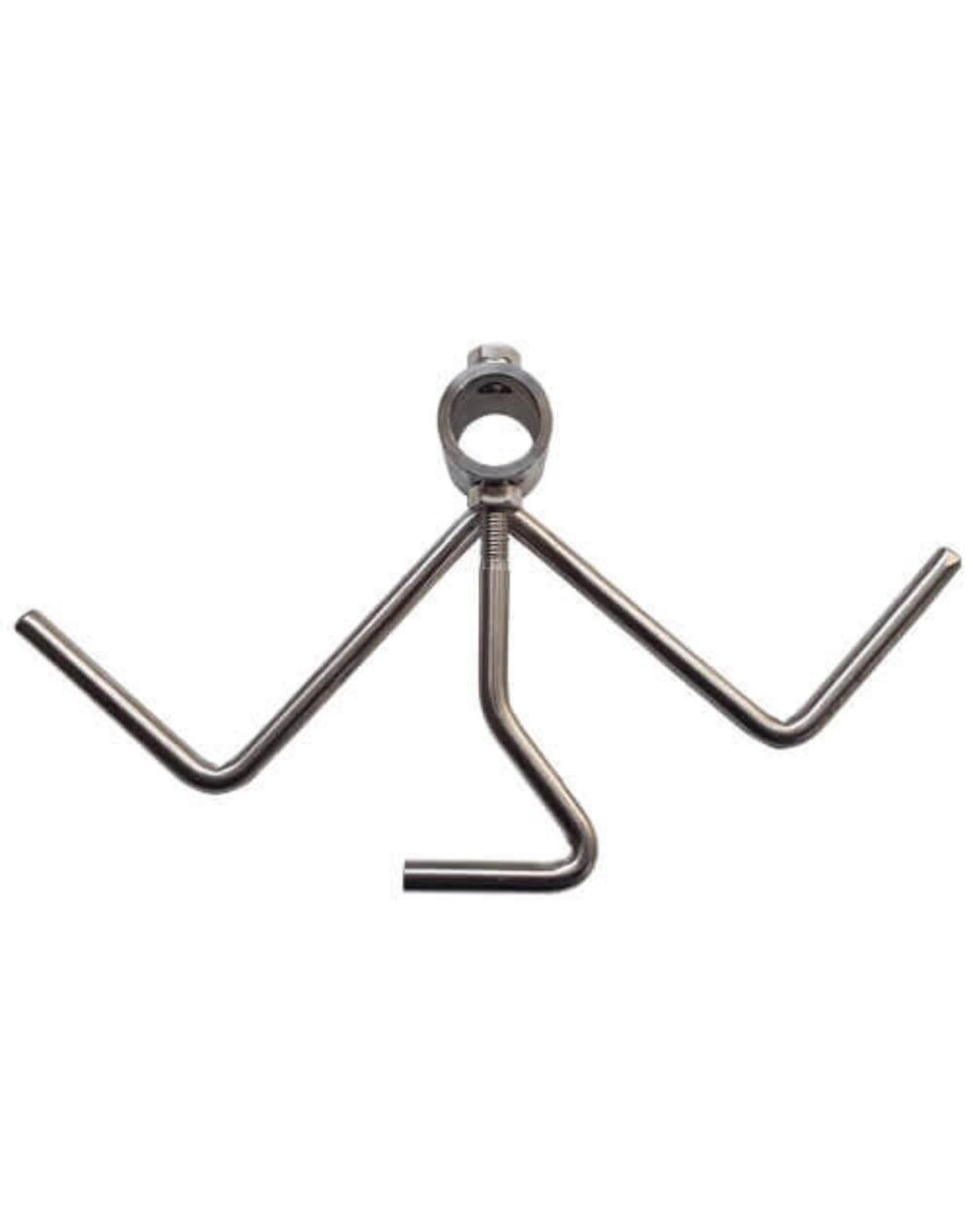 4 Flaming Coals Spit Roast Collar Leg Brace - Stainless Steel - 22mm round x 2, 4 of 10