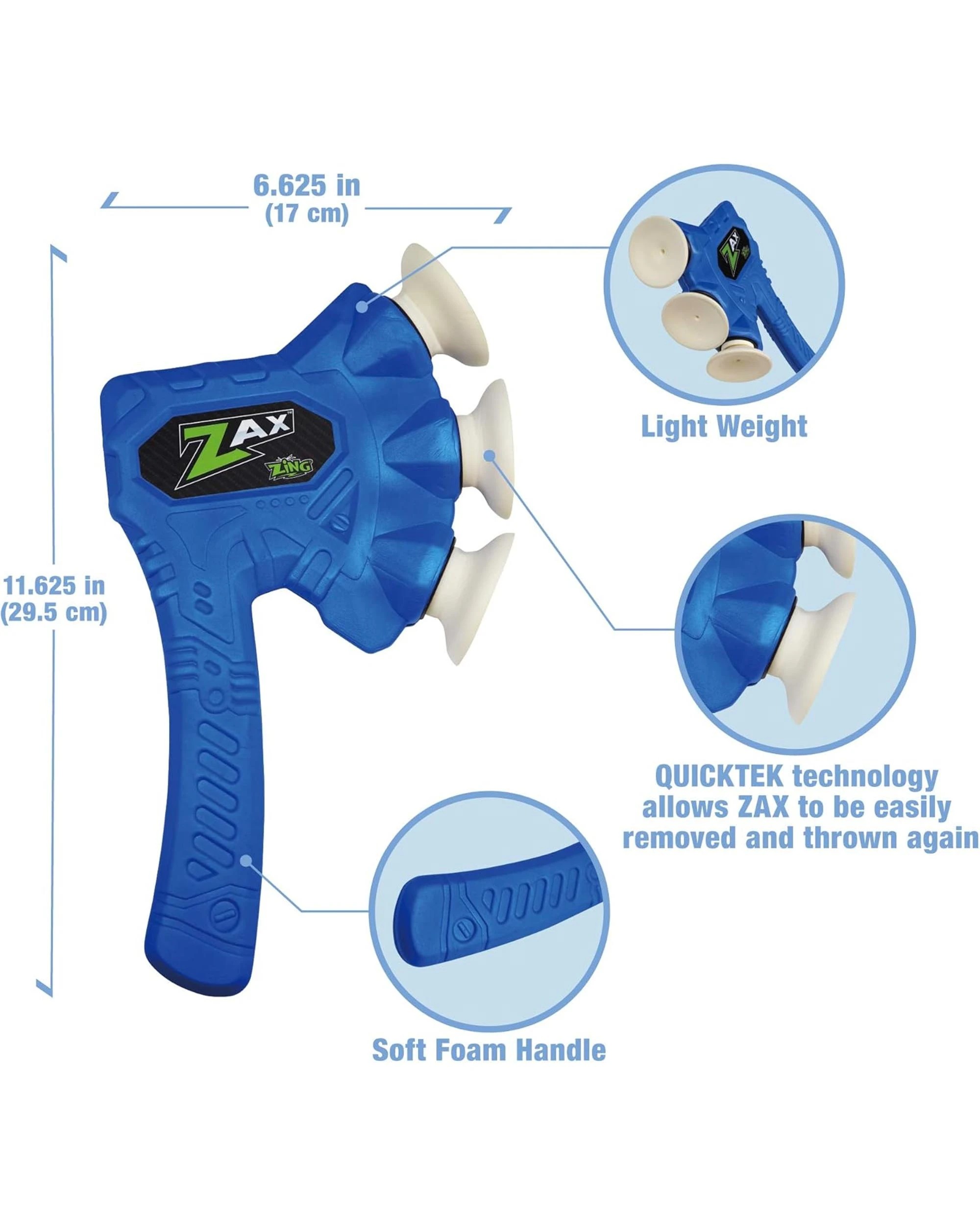 3 Zing Sportz Zax Dual Pack with Target, 3 of 5