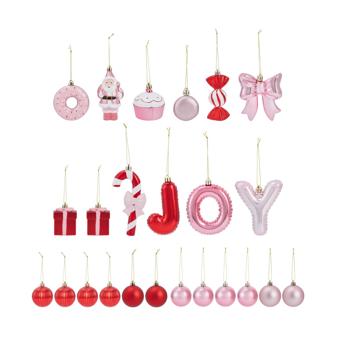 2 24 Piece Pink Candy Decoration Pack, 2 of 5