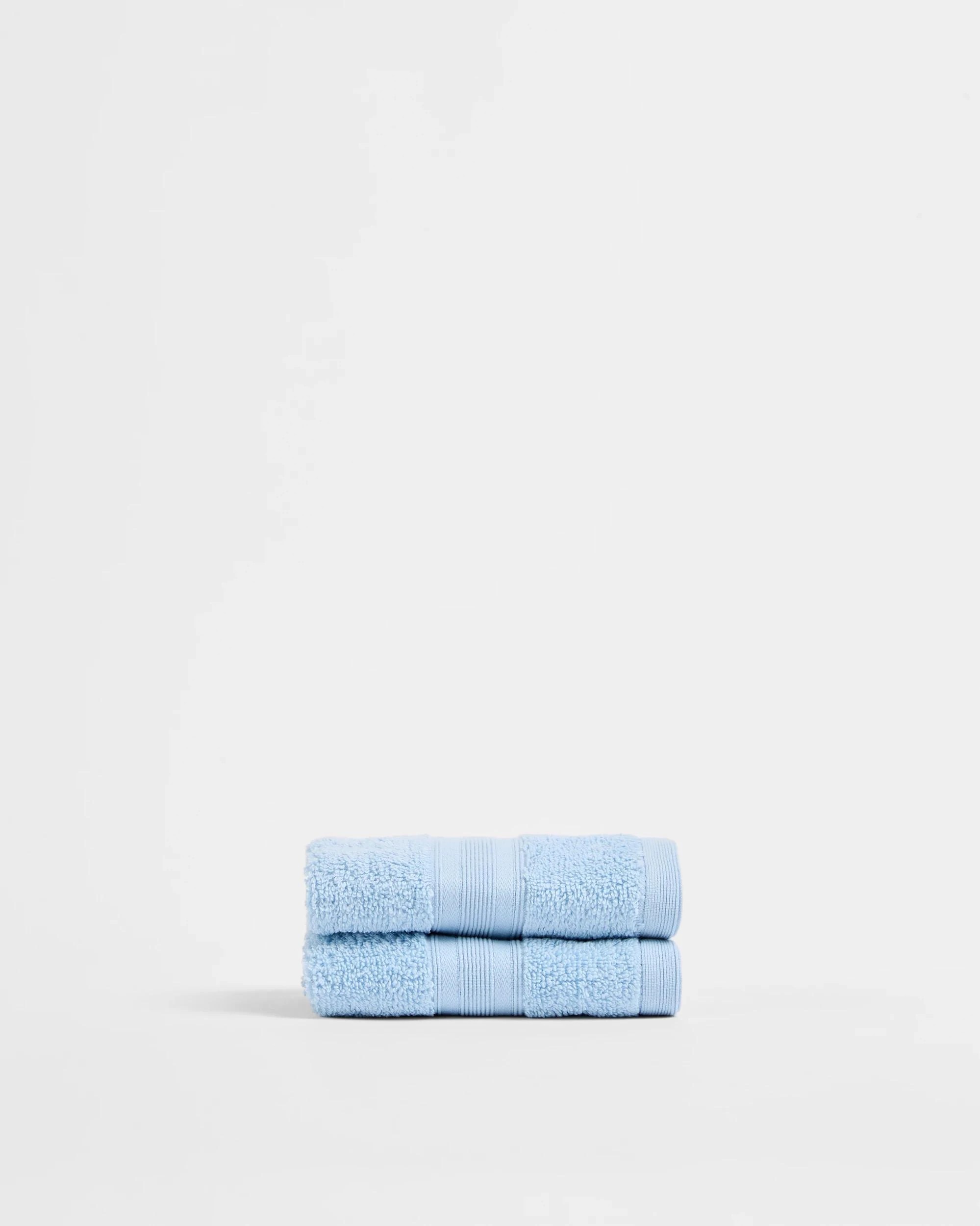 4 Grandeur Australian Cotton Face Washers 2 Pack - Blue, 4 of 4