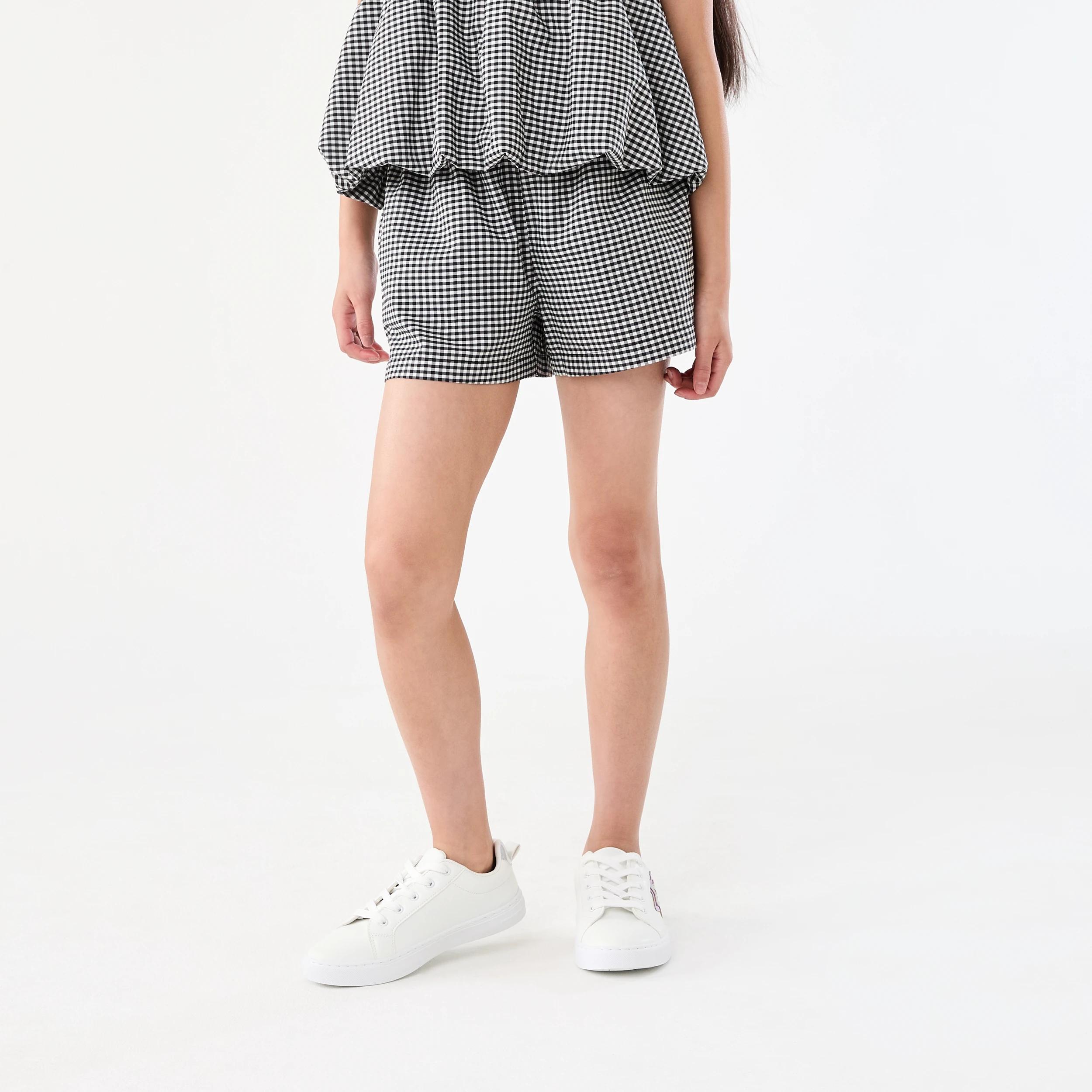 1 Relaxed Shorts Blk Gnghnm, 1 of 7