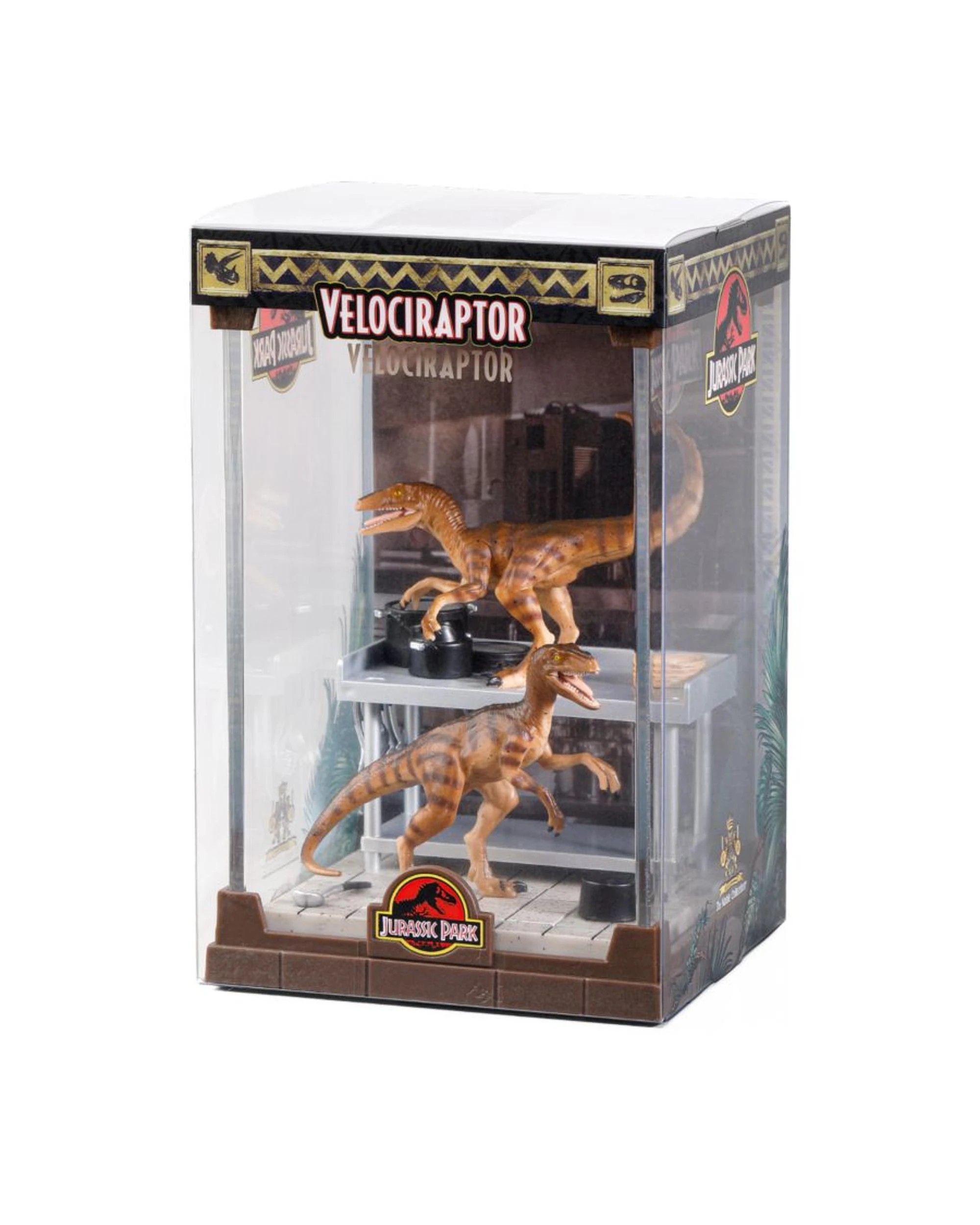 4 Jurassic Park Velociraptor Diorama, 4 of 5