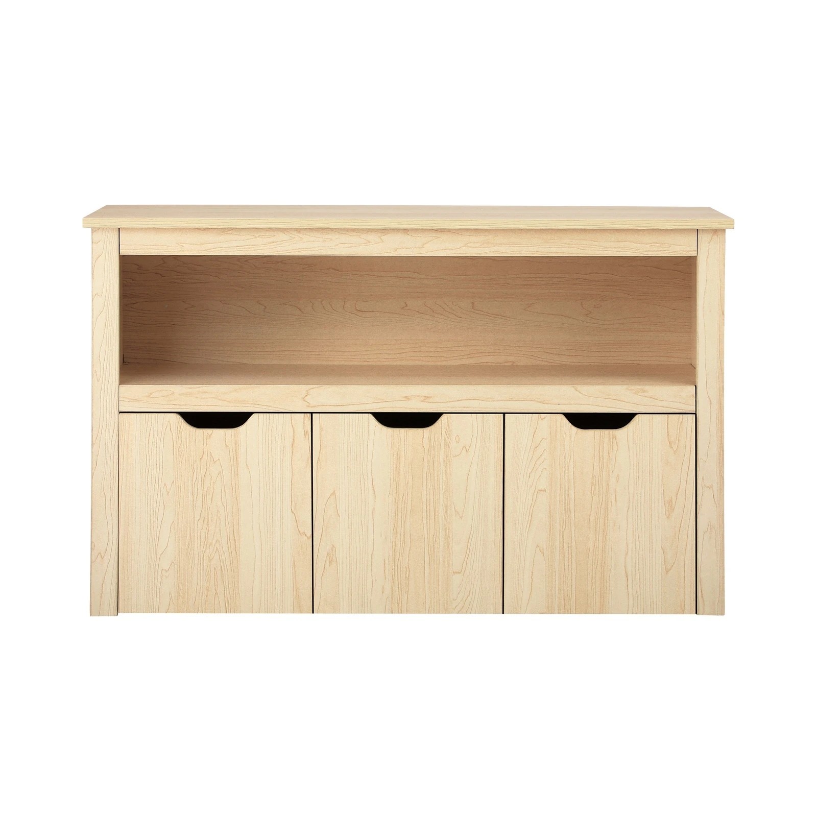5 Oikiture Kids Toy Storage Cabinet Bookshelf With Portable Storage Box
 - Natural, 5 of 9