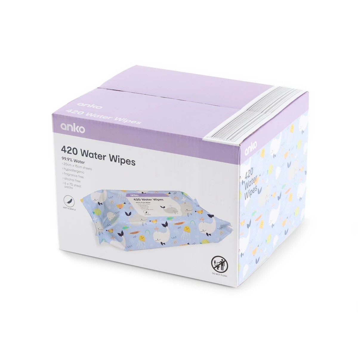 5 420 Pack Water Wipes - Assorted, 5 of 9