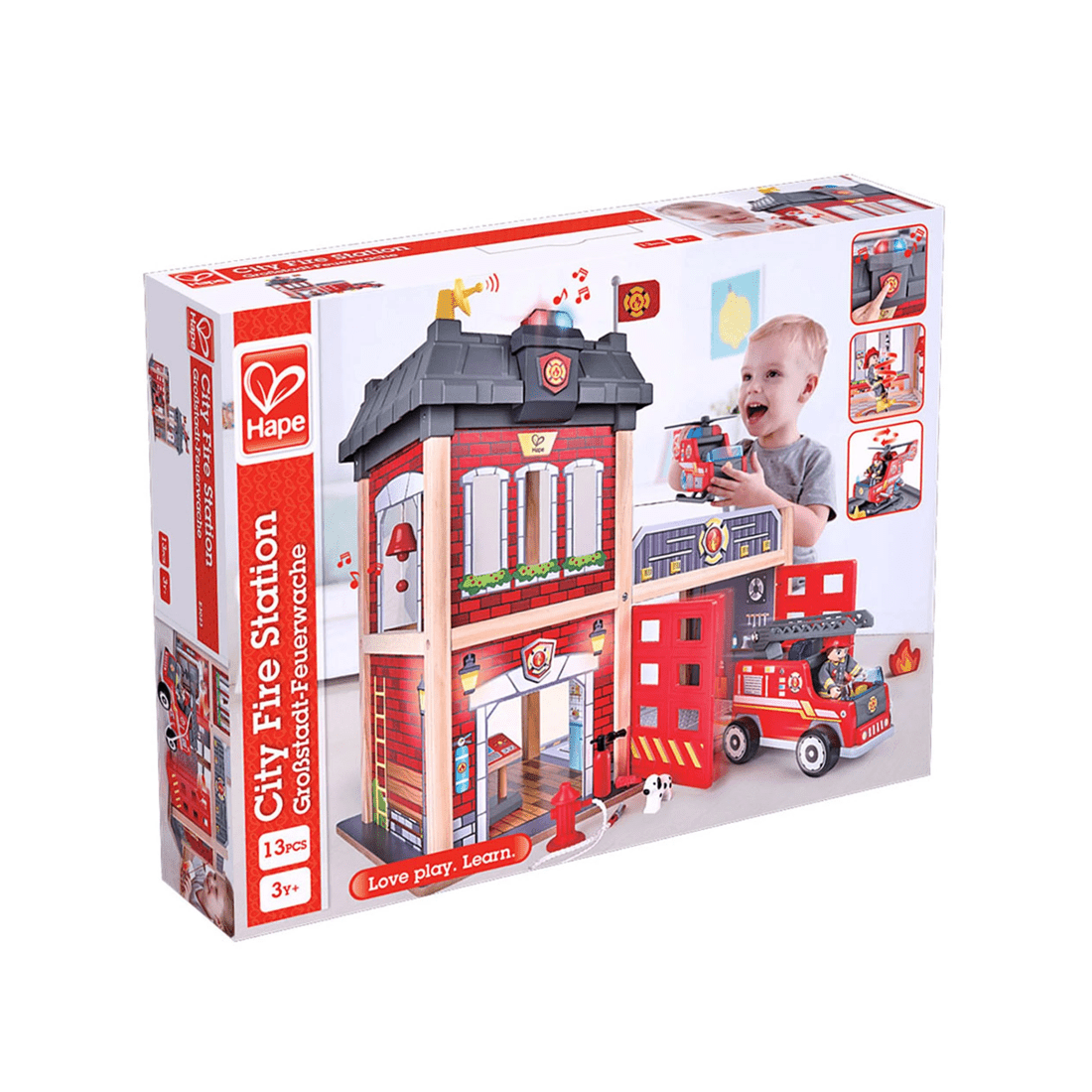 1 Hape Toys Hape City Fire Station, 1 of 2