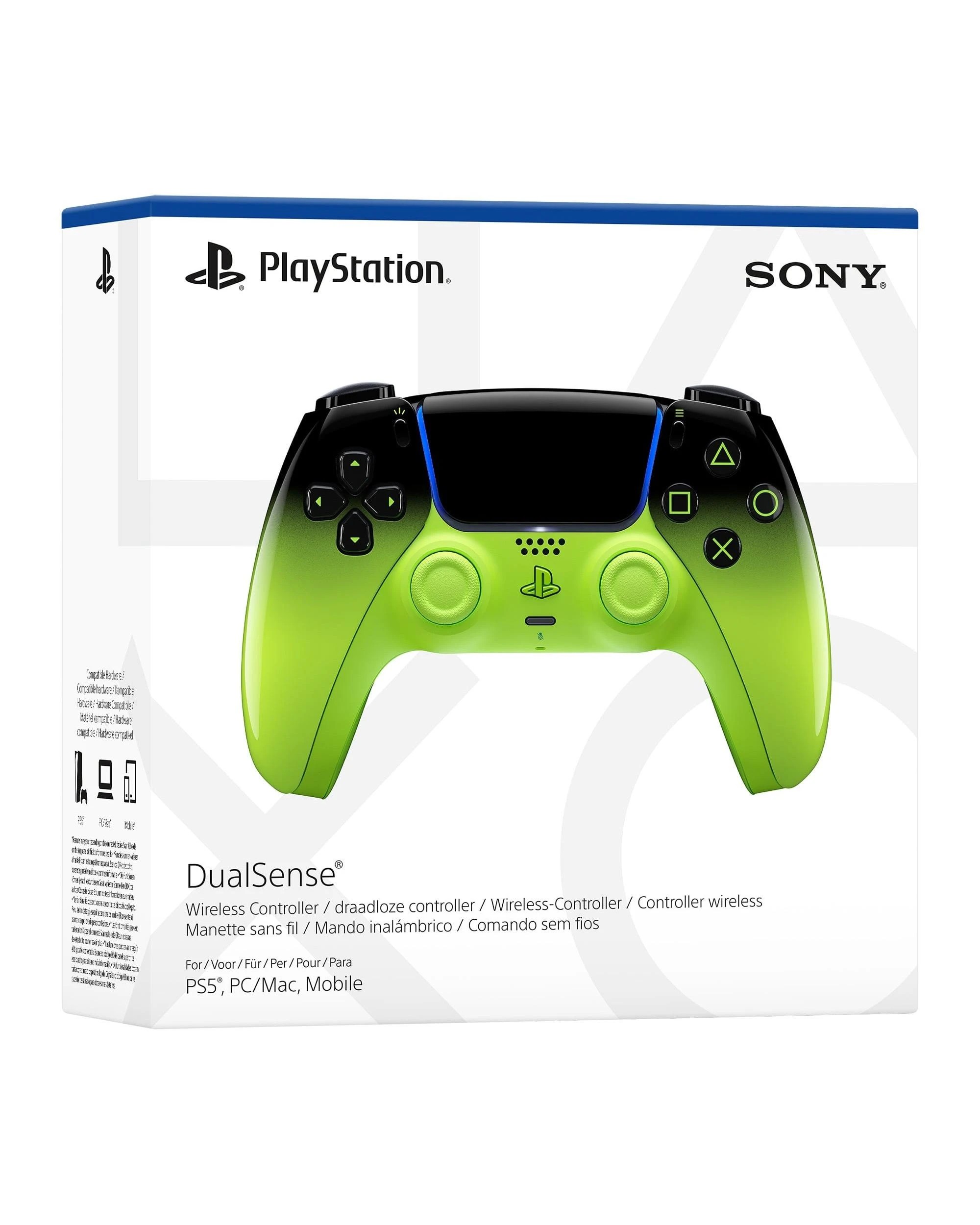 6 PlayStation 5 DualSense Wireless Controller - Remix Green - Green, 6 of 6