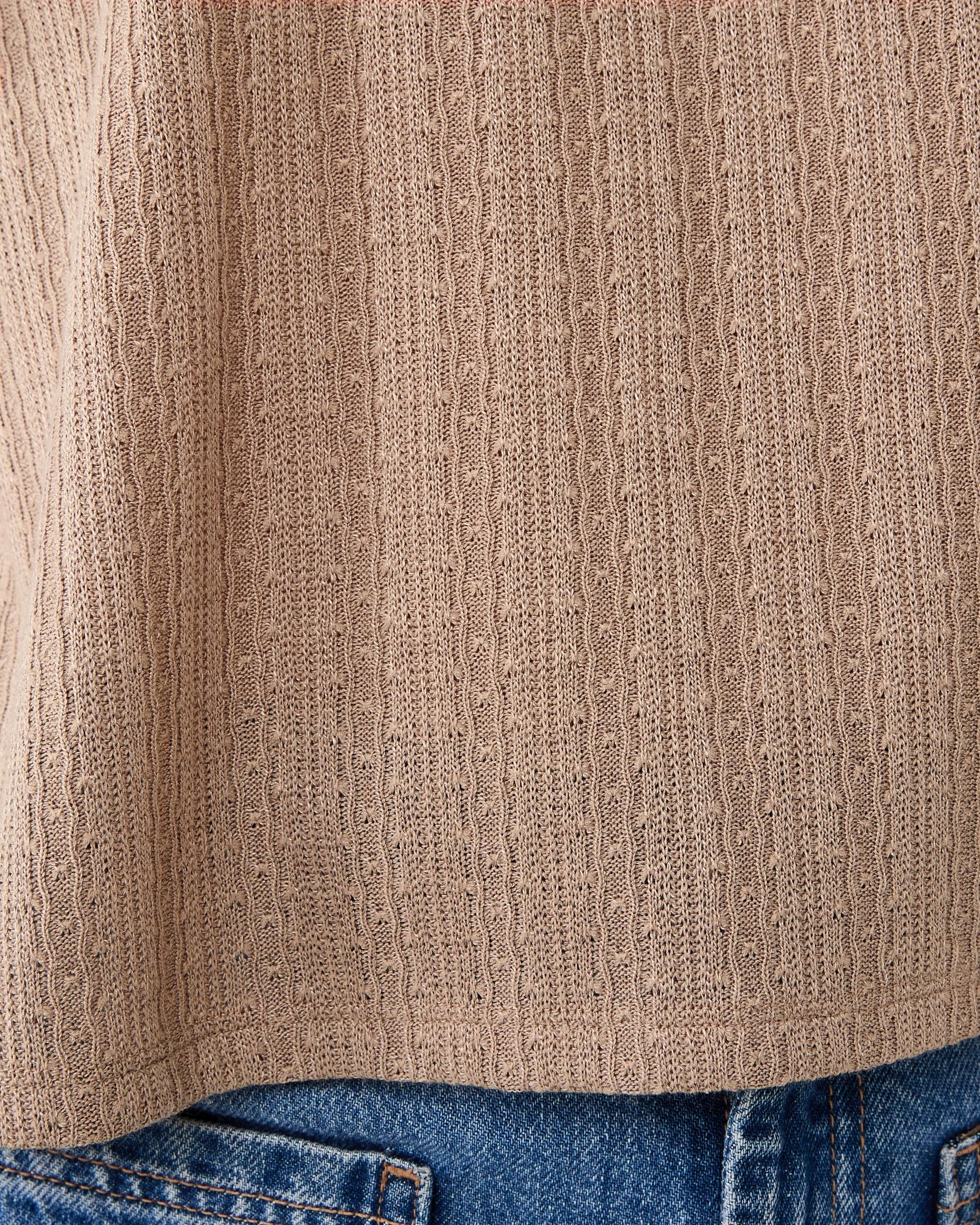 7 Short Sleeve Flutter Top Natural, 7 of 7