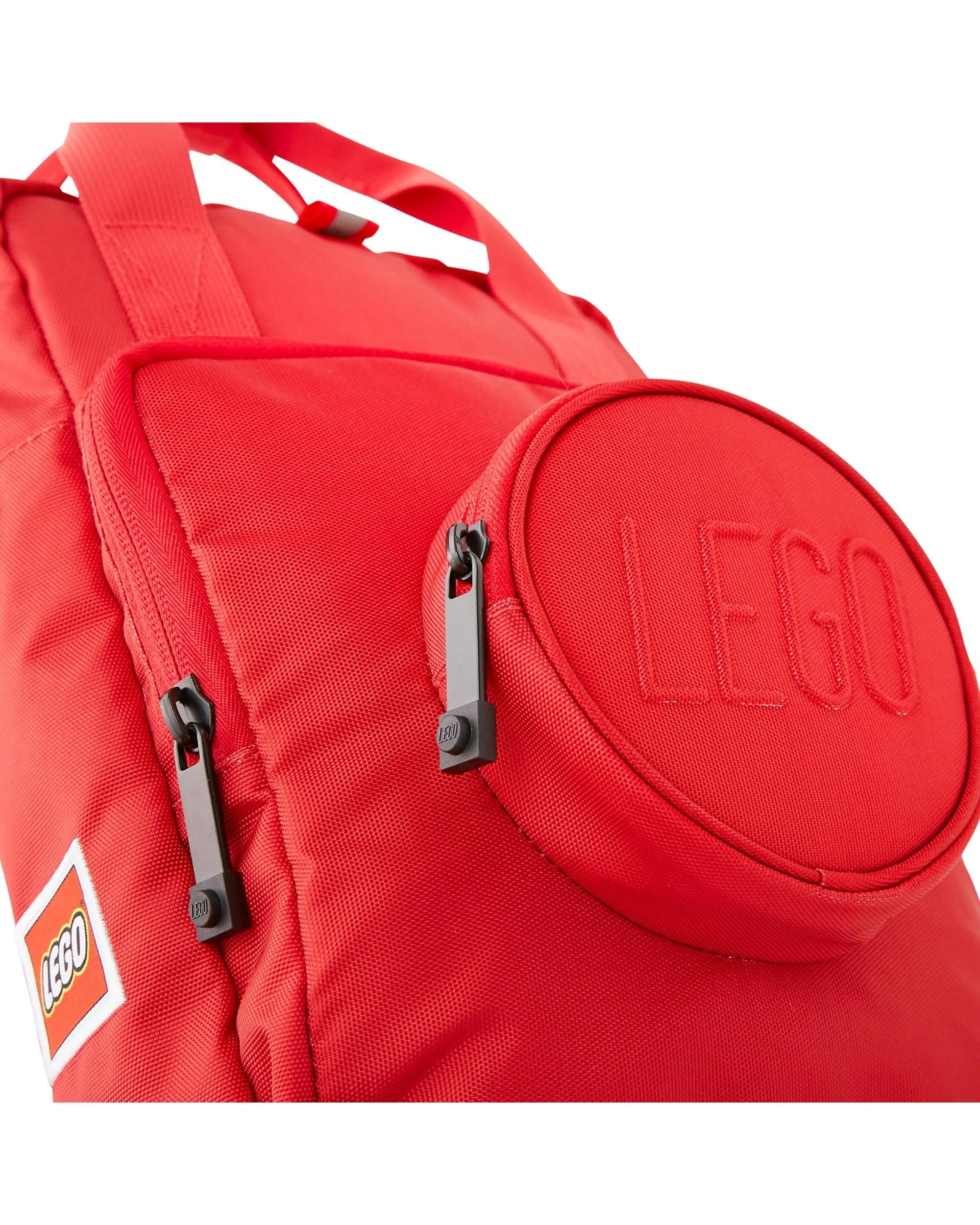 2 LEGO Brick 1x1 Bright Red Kids Backpack, 2 of 5