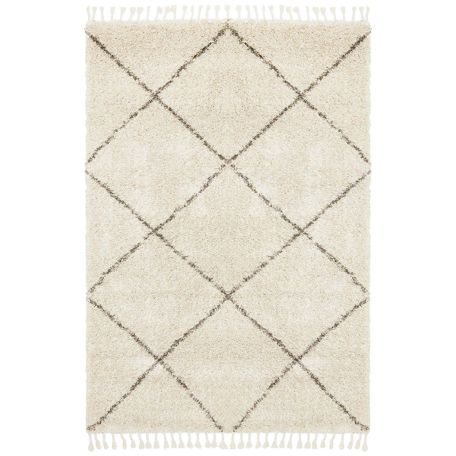 1 Common Ground Rugs Amber 22 400x300cm - Extra Extra Large Pet Friendly Power Loomed Floor Rug - Natural, 1 of 7