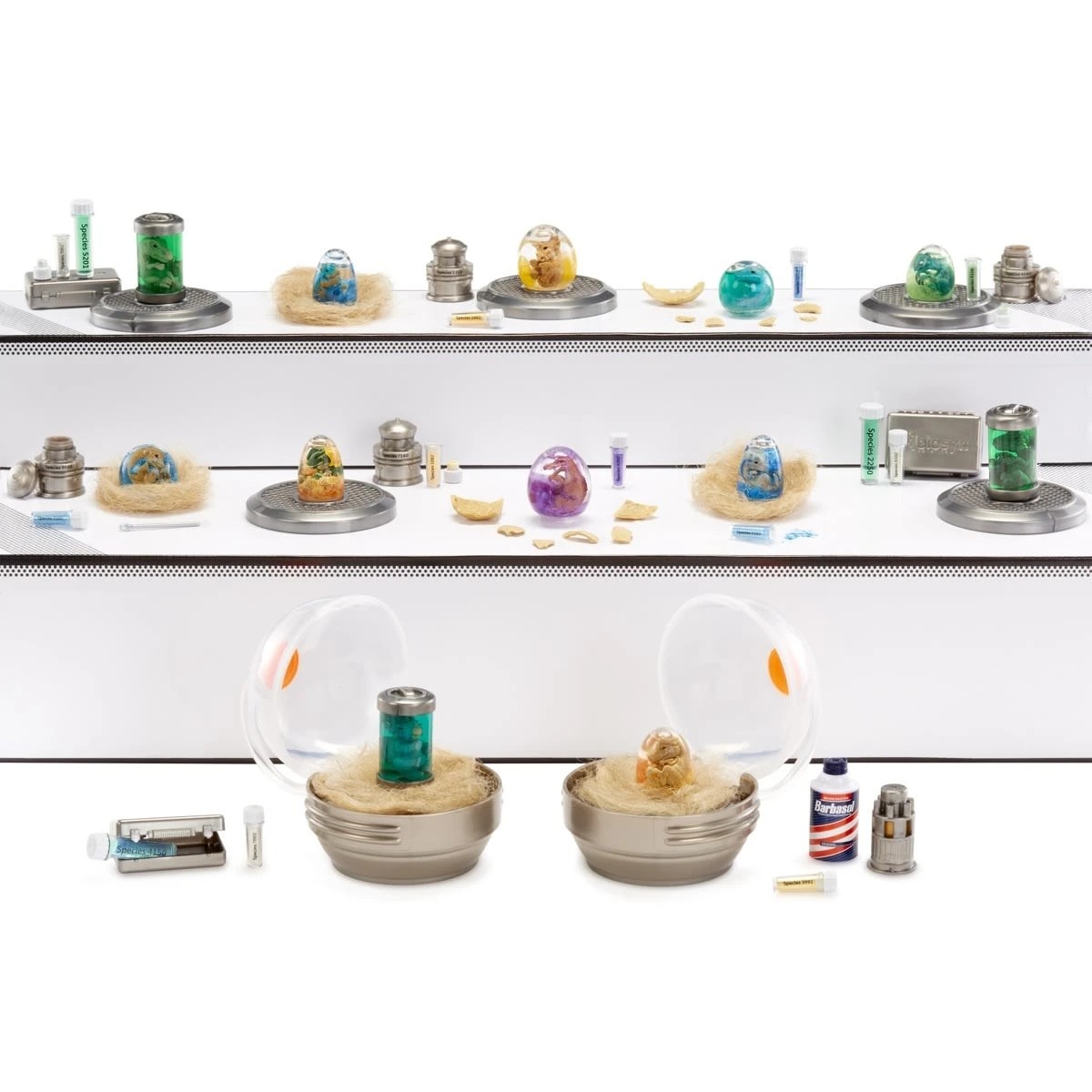 8 MGA's Miniverse Make It Mini Jurassic World Dinosaurs - Assorted, 8 of 8