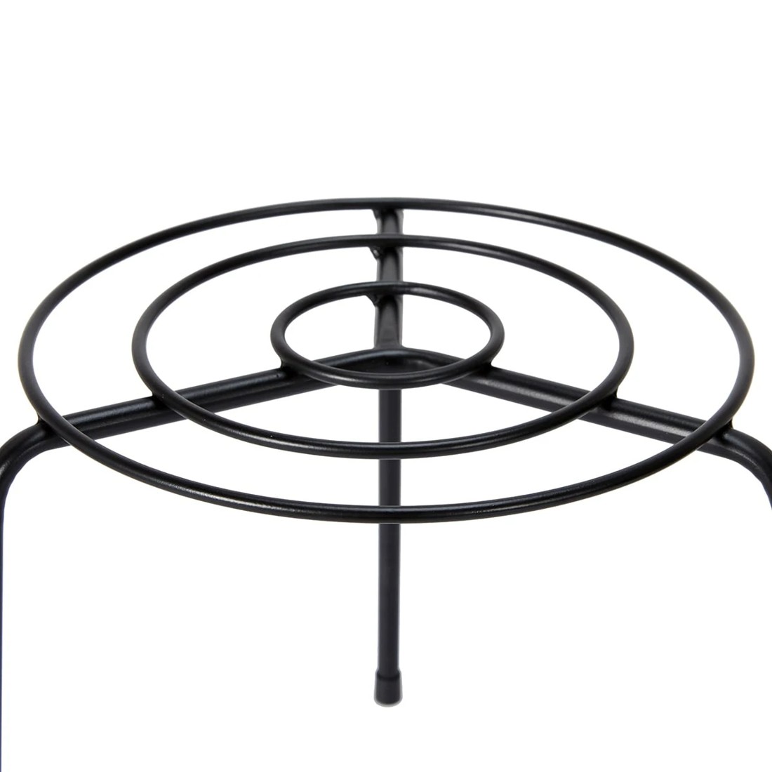 4 Circular Pot Stand - Black, 4 of 6