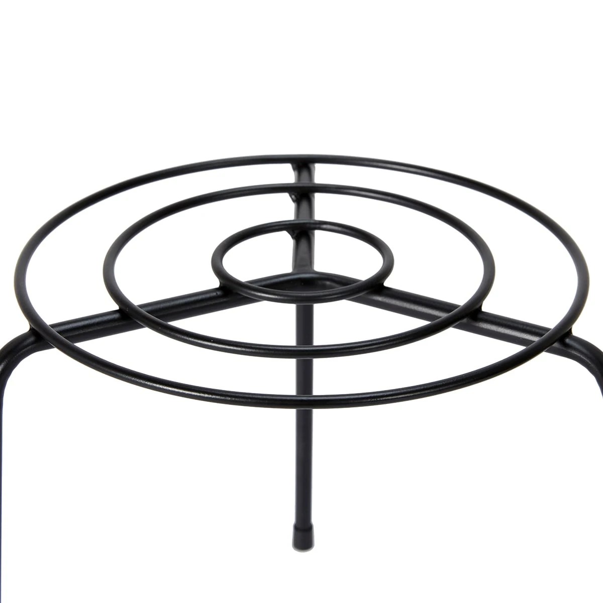 4 Circular Pot Stand - Black, 4 of 6