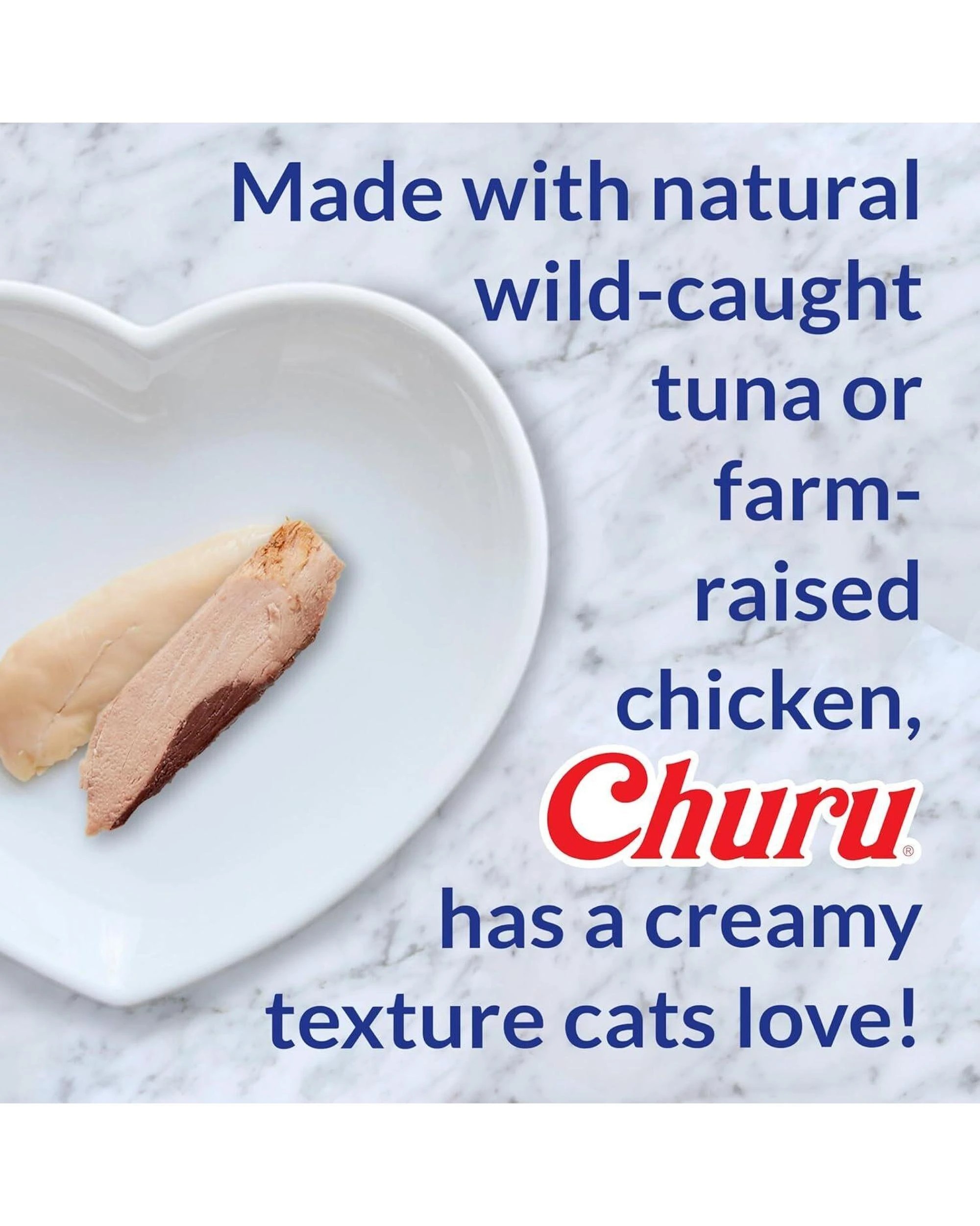 4 Inaba Churu Puree Lickable Cat Treat Tuna & Tuna with Scallop 10 x 0.5oz, 4 of 9