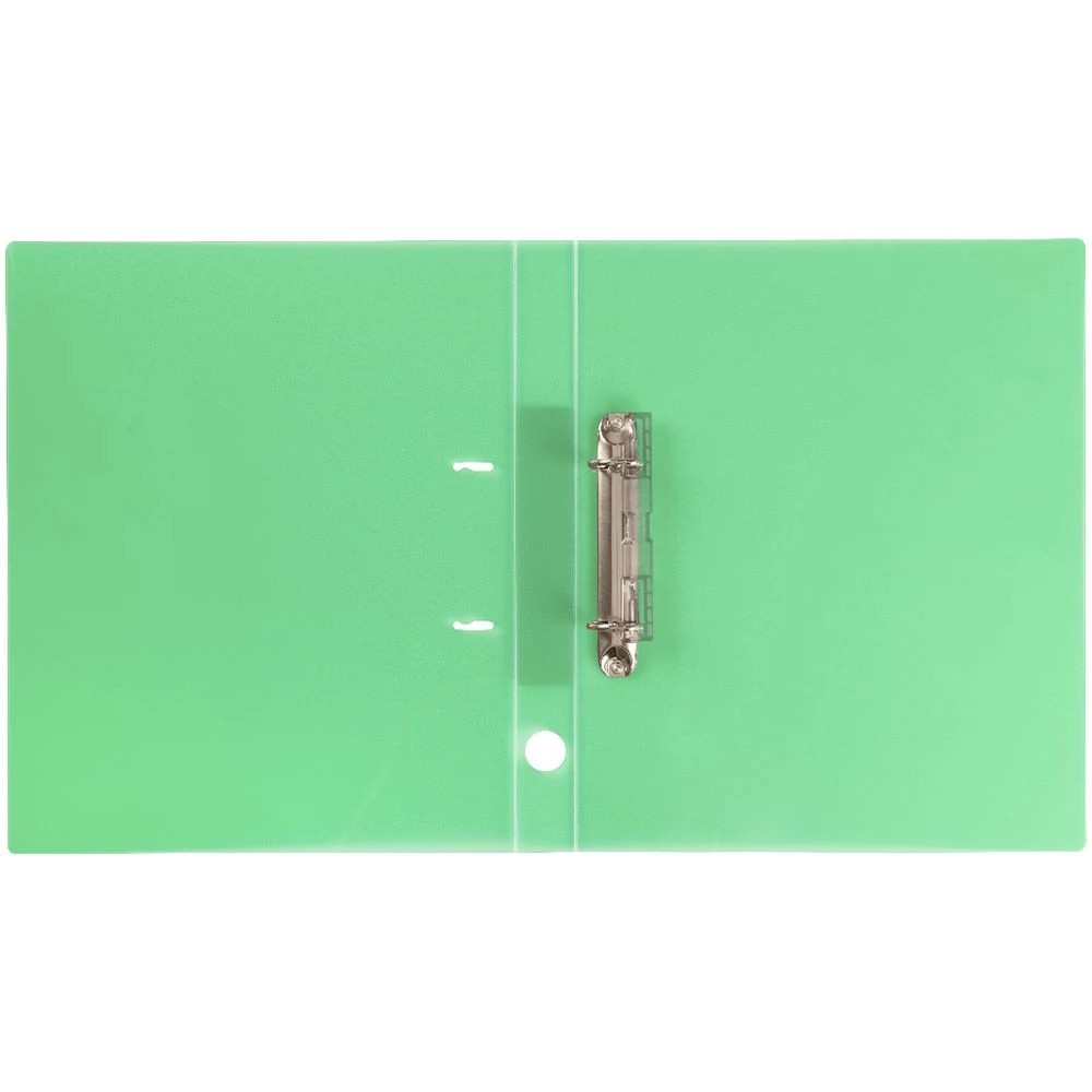 3 King Jim A4 2 D-Ring Simplease Binder 20mm Green, 3 of 4