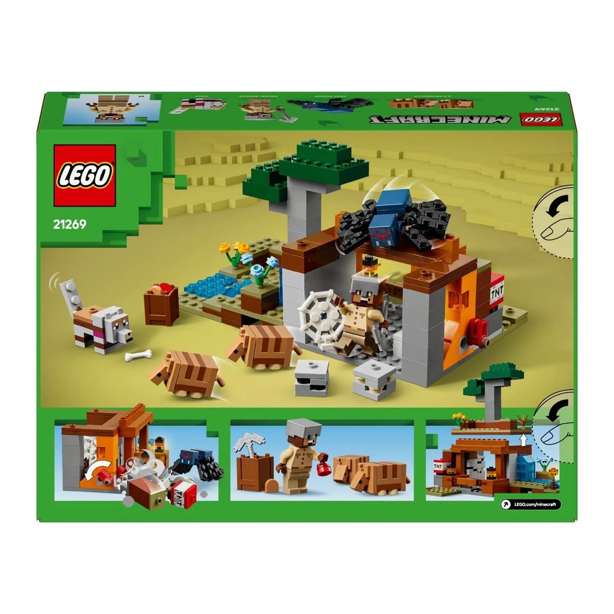 10 LEGO Minecraft The Armadillo Mine Expedition 21269, 10 of 10