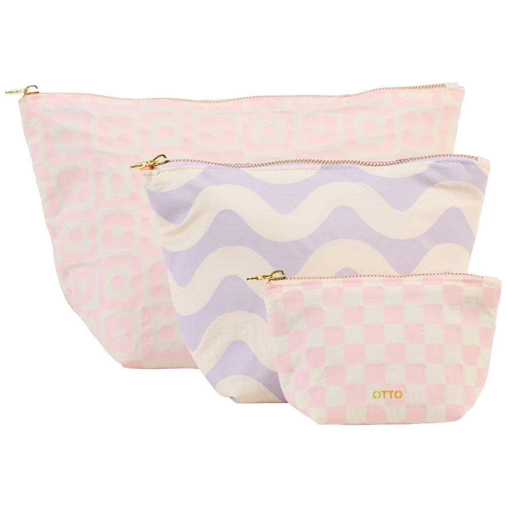 1 Otto Eclectic Pop Accessory Pouch 3 Pack, 1 of 6