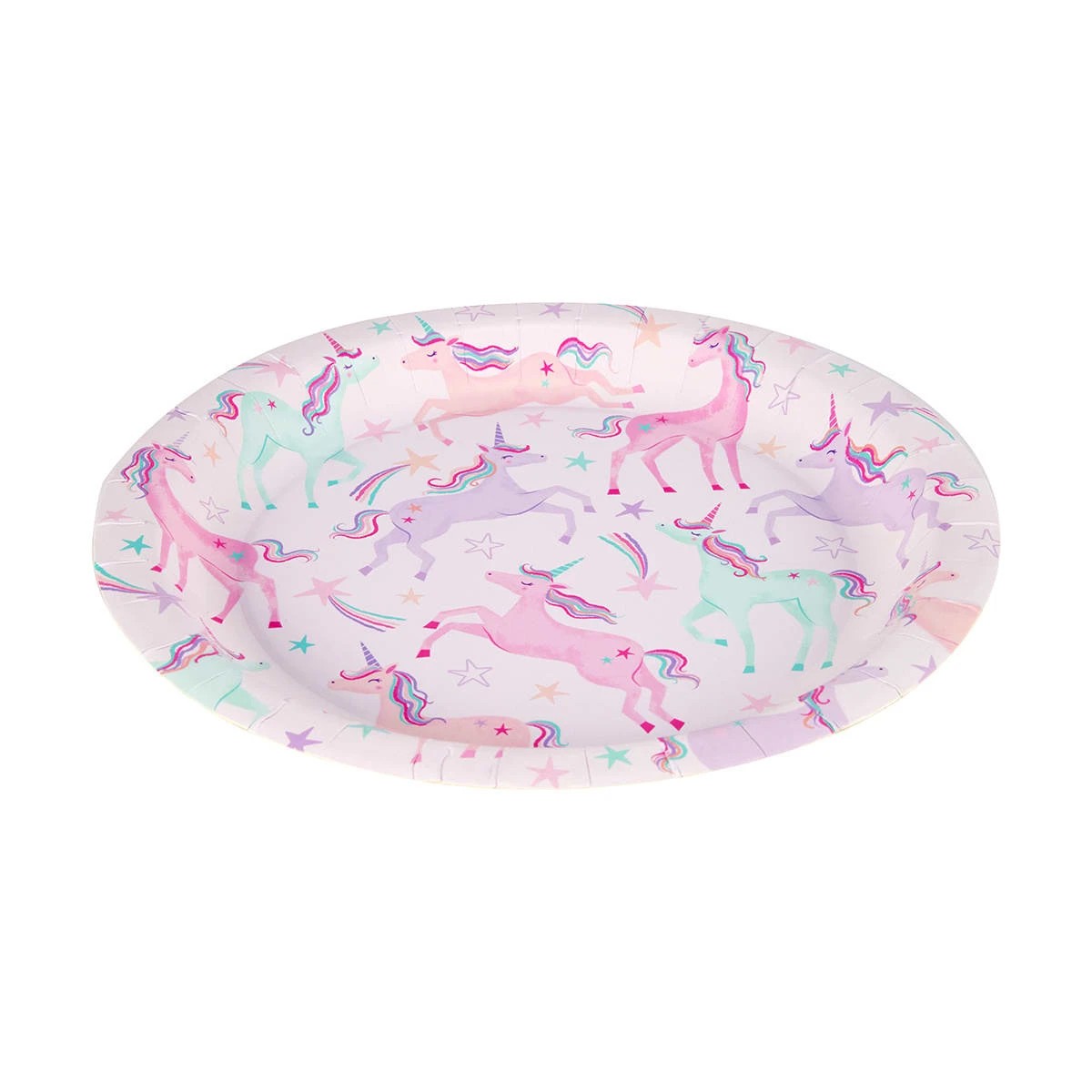 3 16 Piece Unicorn Paper Plates, 3 of 7