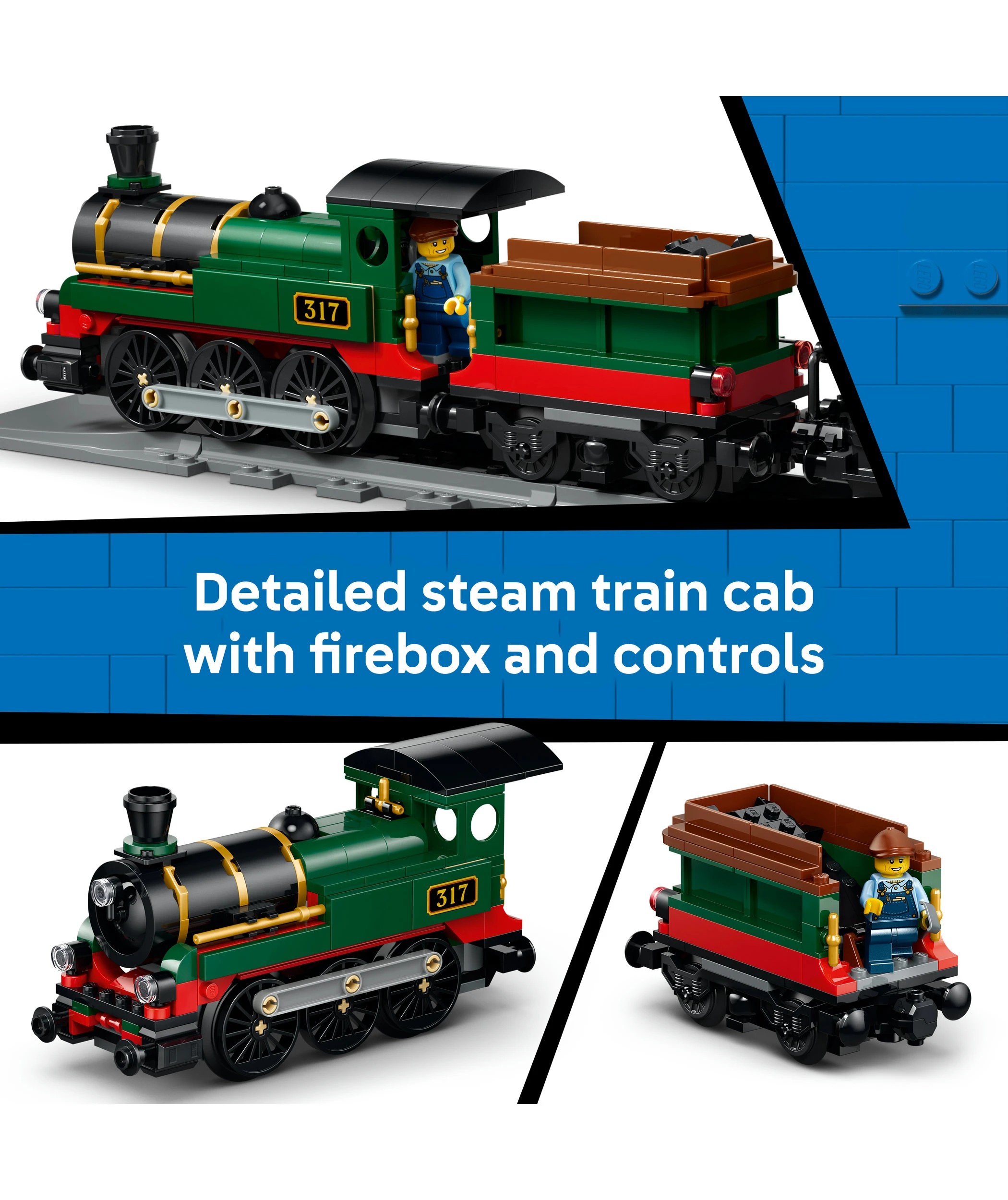 5 LEGO City Vintage Steam Train 60511, 5 of 9