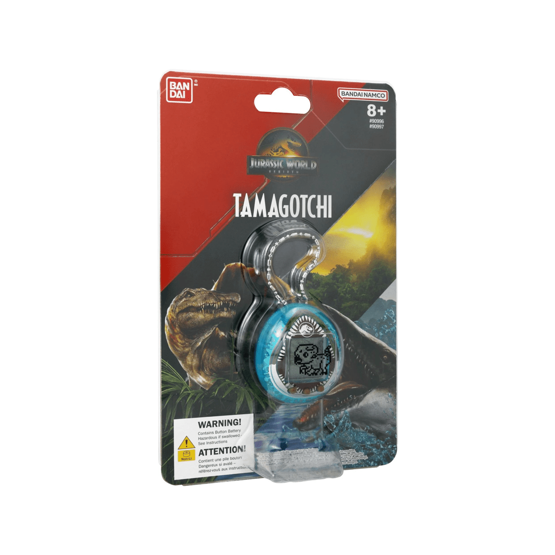 3 Bandai Tamagotchi Nano Jurassic World Rebirth Mosasaurus, 3 of 6