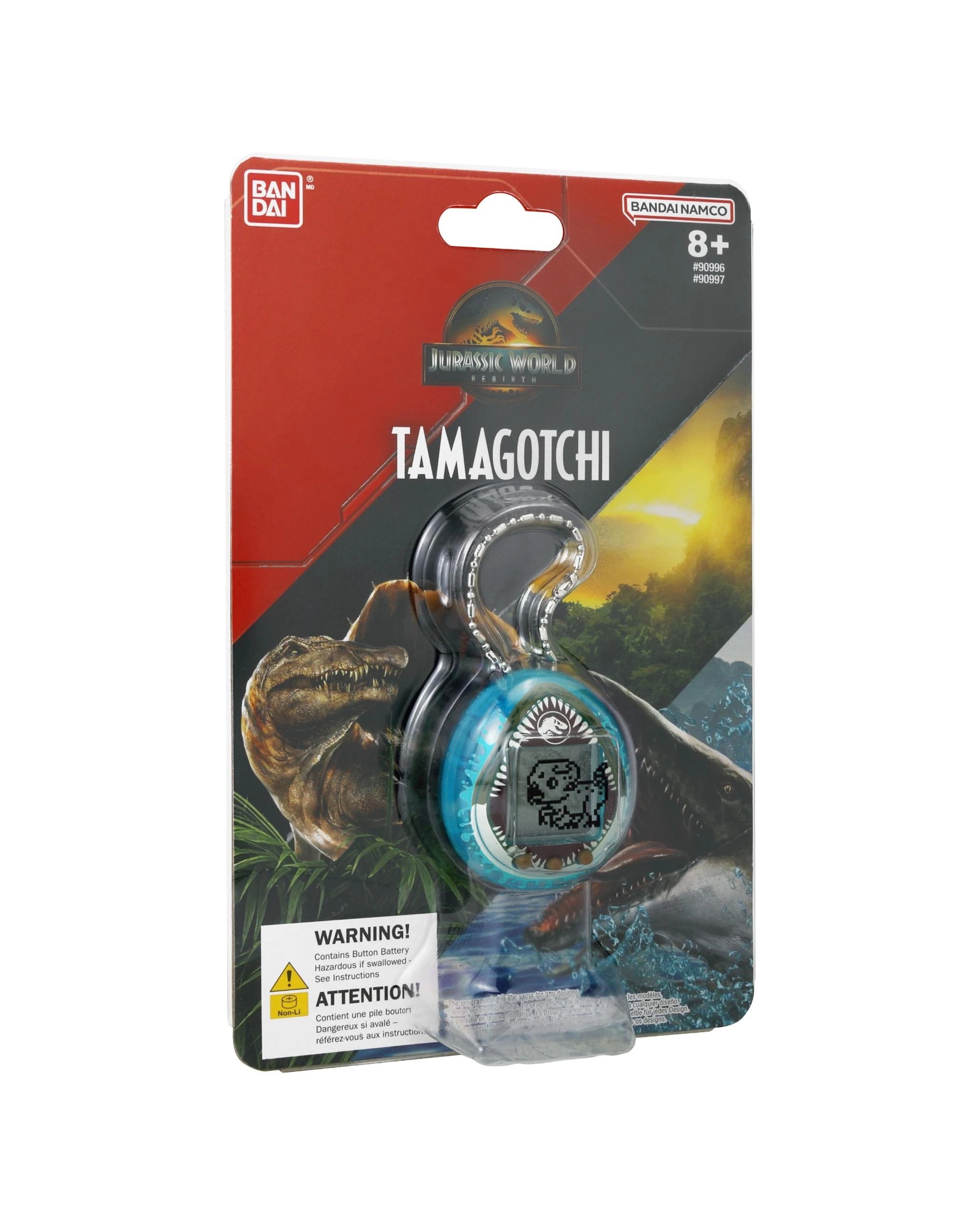 3 Tamagotchi Nano Jurassic World Rebirth Mosasaurus, 3 of 6
