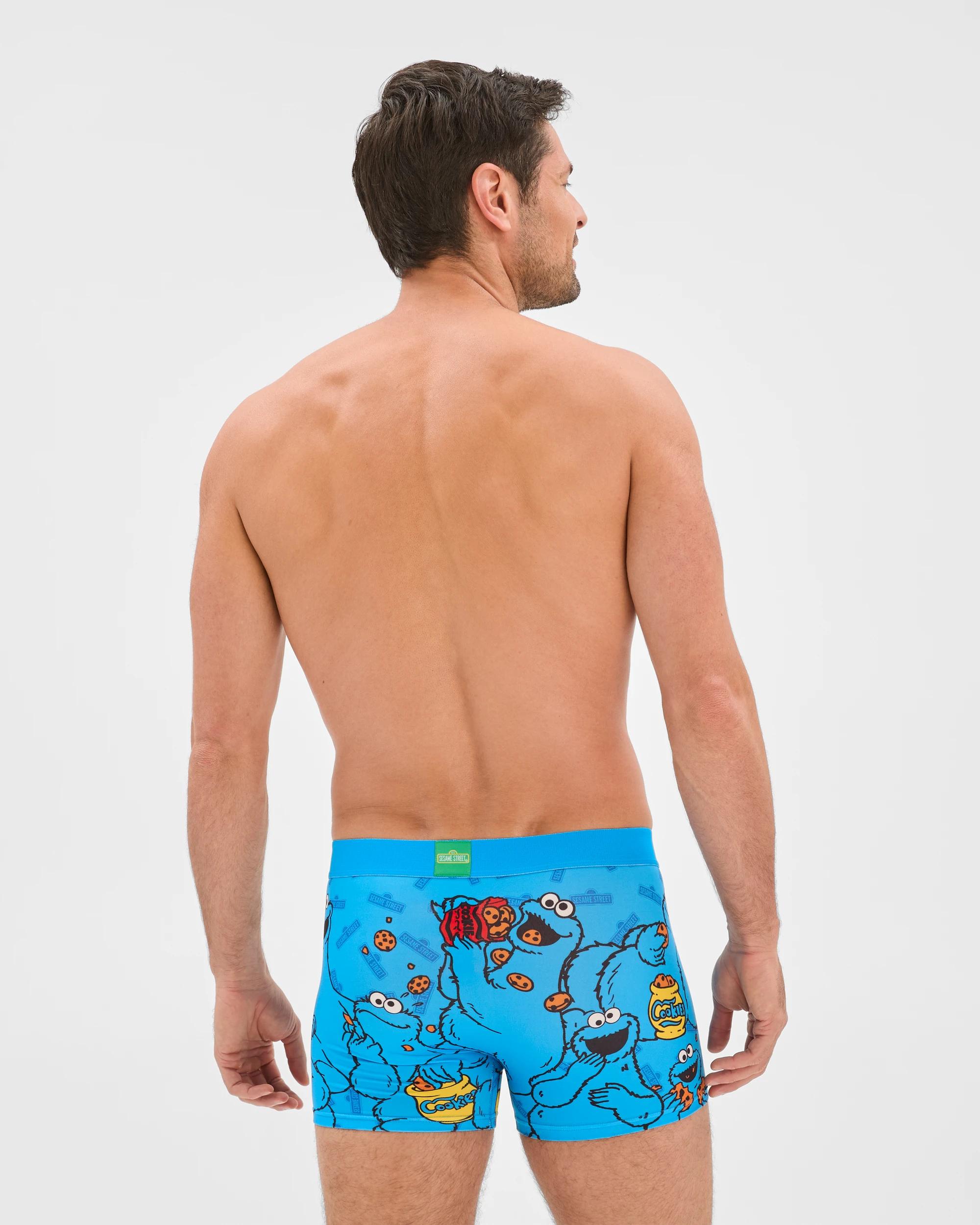 2 Swag Licensed Trunks - Cookie Monster BLUE, 2 of 4