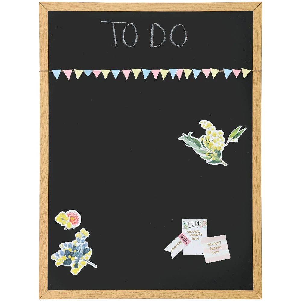 9 Otto Chalkboard Oak Frame 600x450mm, 9 of 9