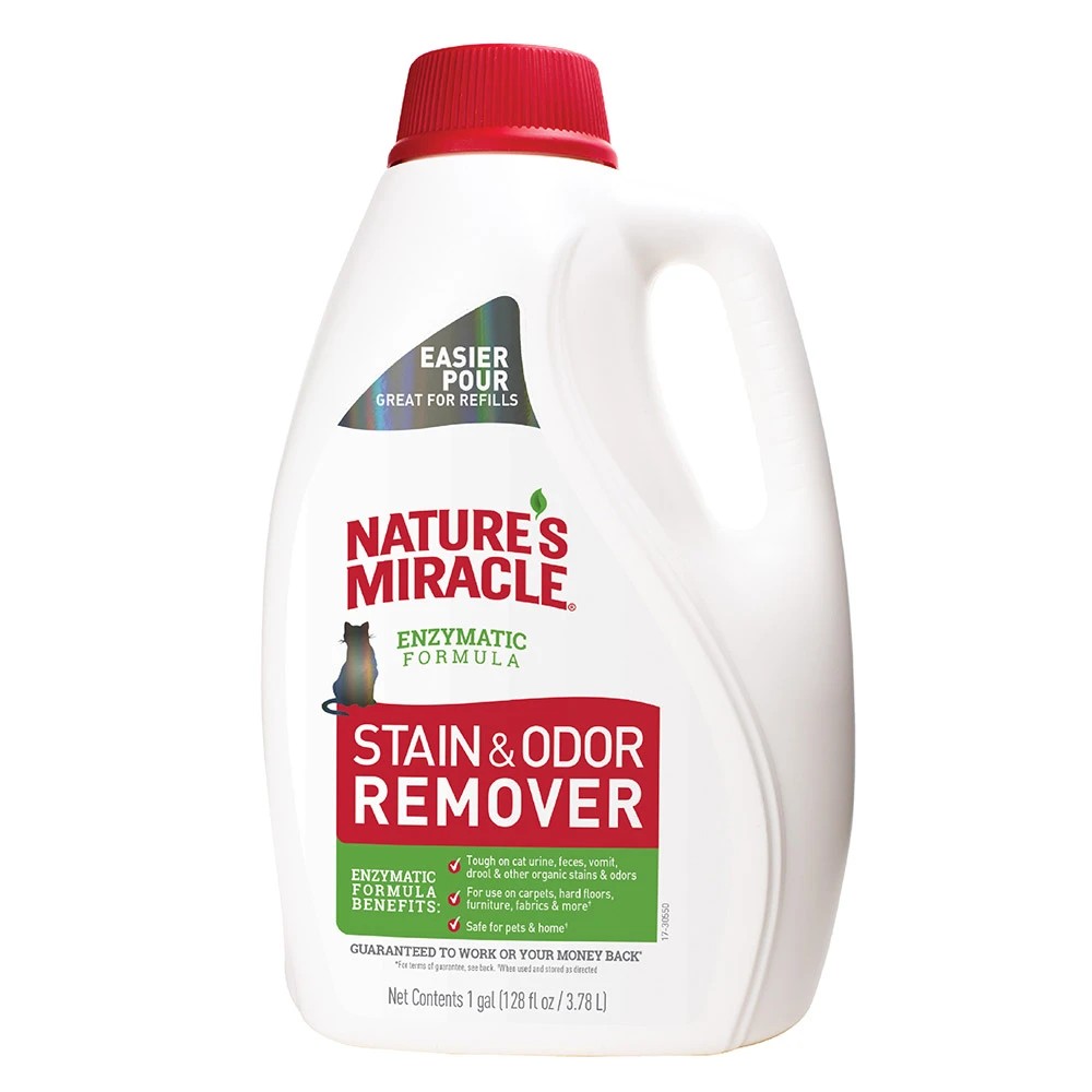 1 Nature's Miracle Original Stain & Odor Remover For Cats  3.78 Litres, 1 of 1